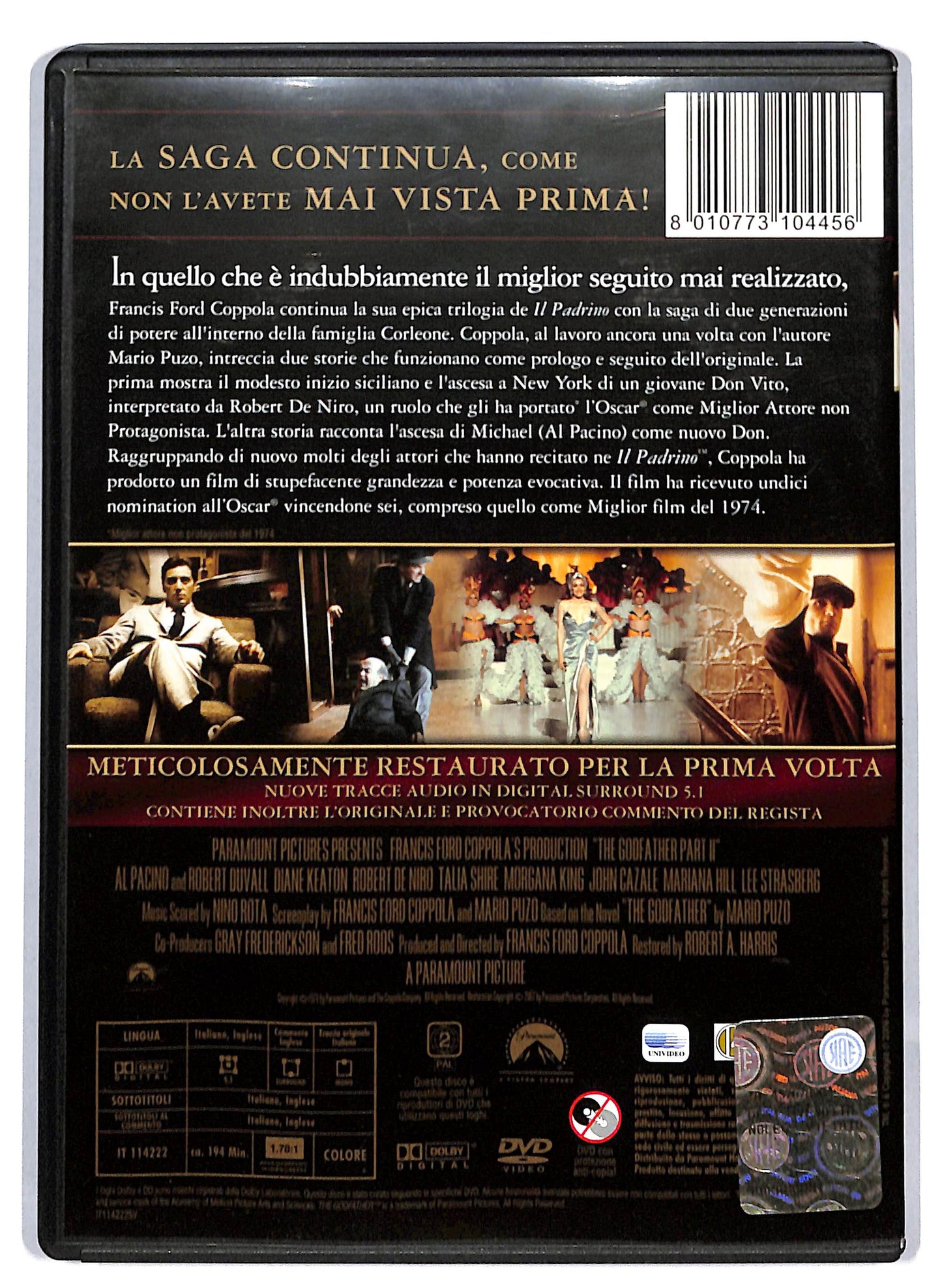 EBOND Il padrino Parte II DVD D812855