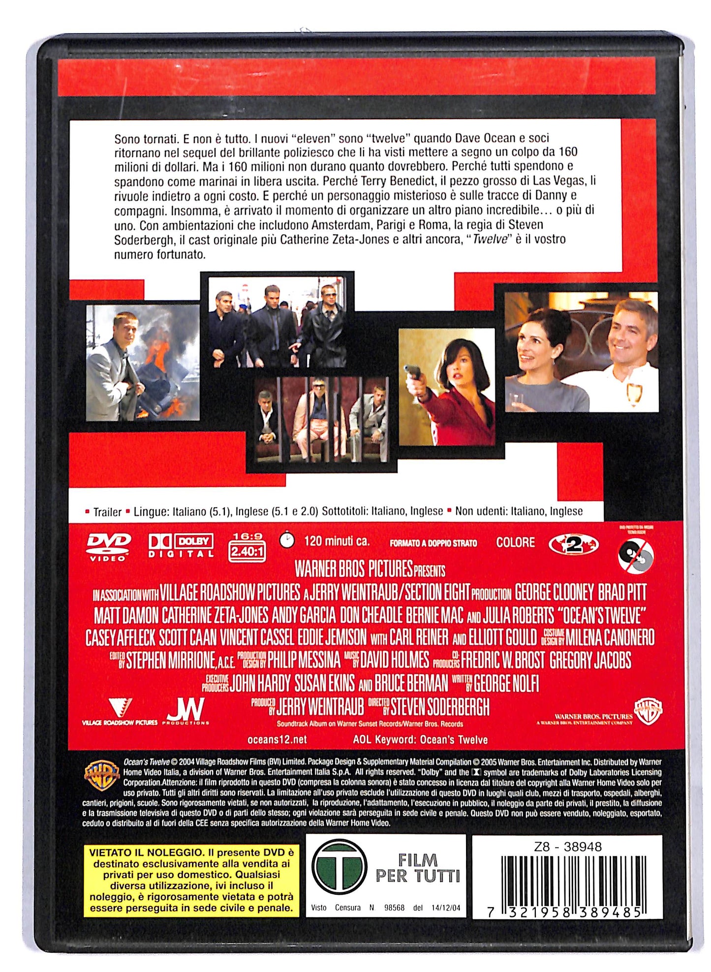EBOND Ocean's Twelwe DVD D812939