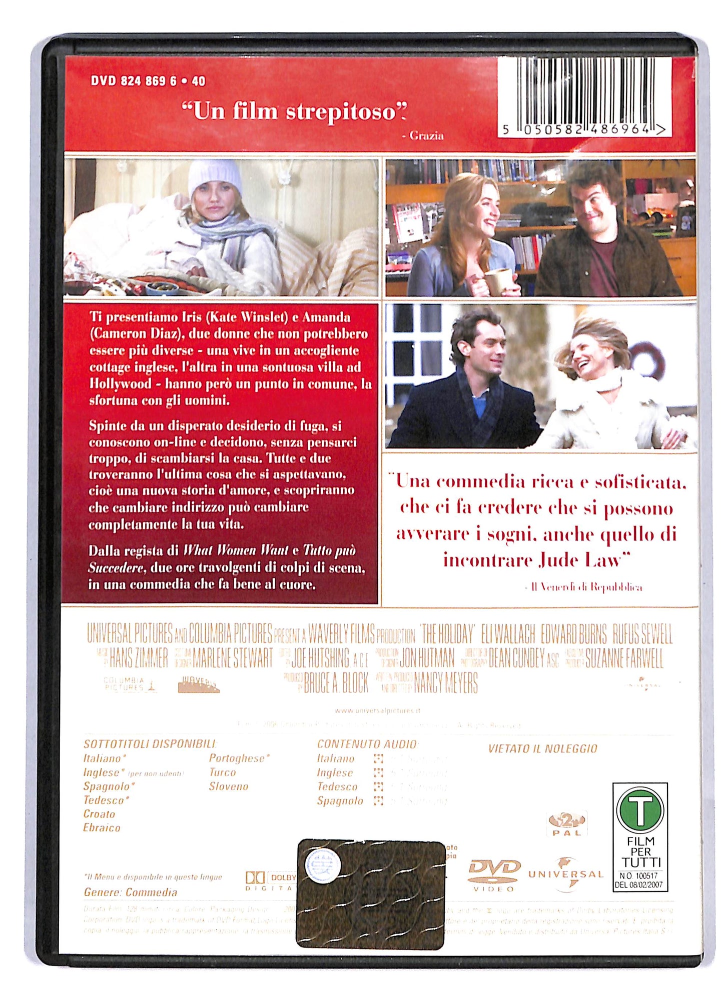 EBOND L'amore non va in vacanza DVD D812940