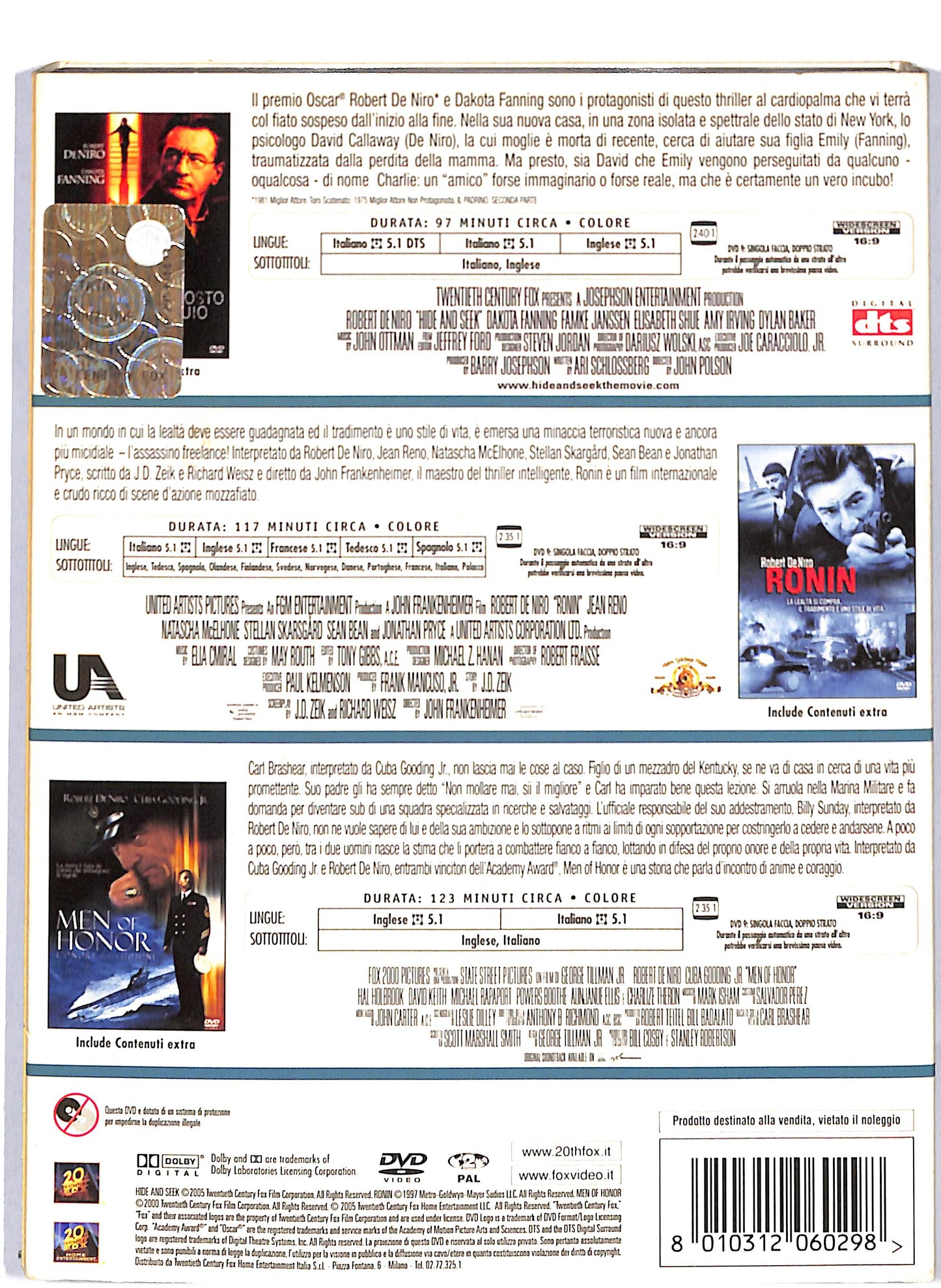 EBOND Robert De Niro - Collection DVD D812954