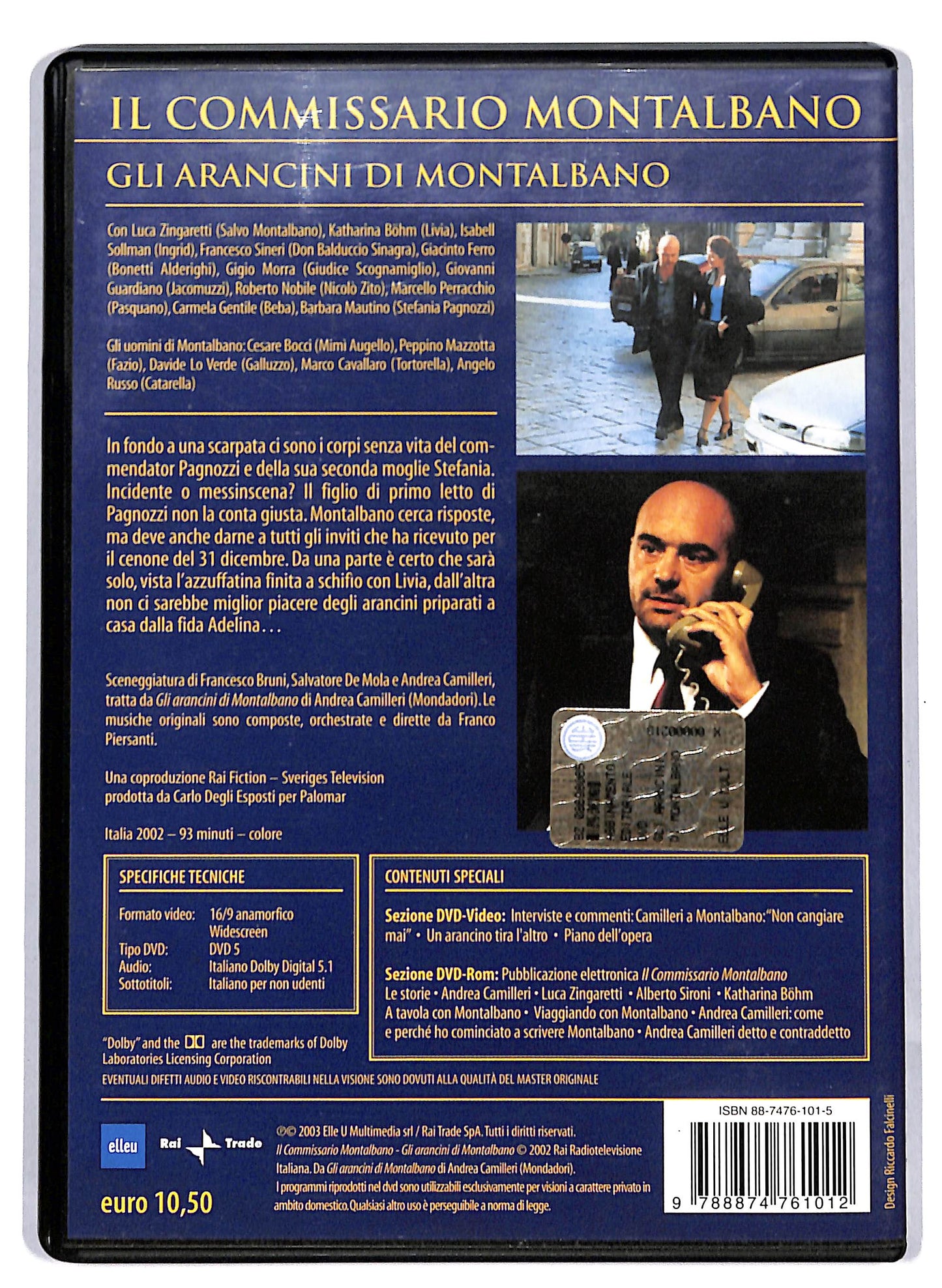 EBOND Il Commissario Montalbano - Gli Arancini Di Montalbano DVD D812955
