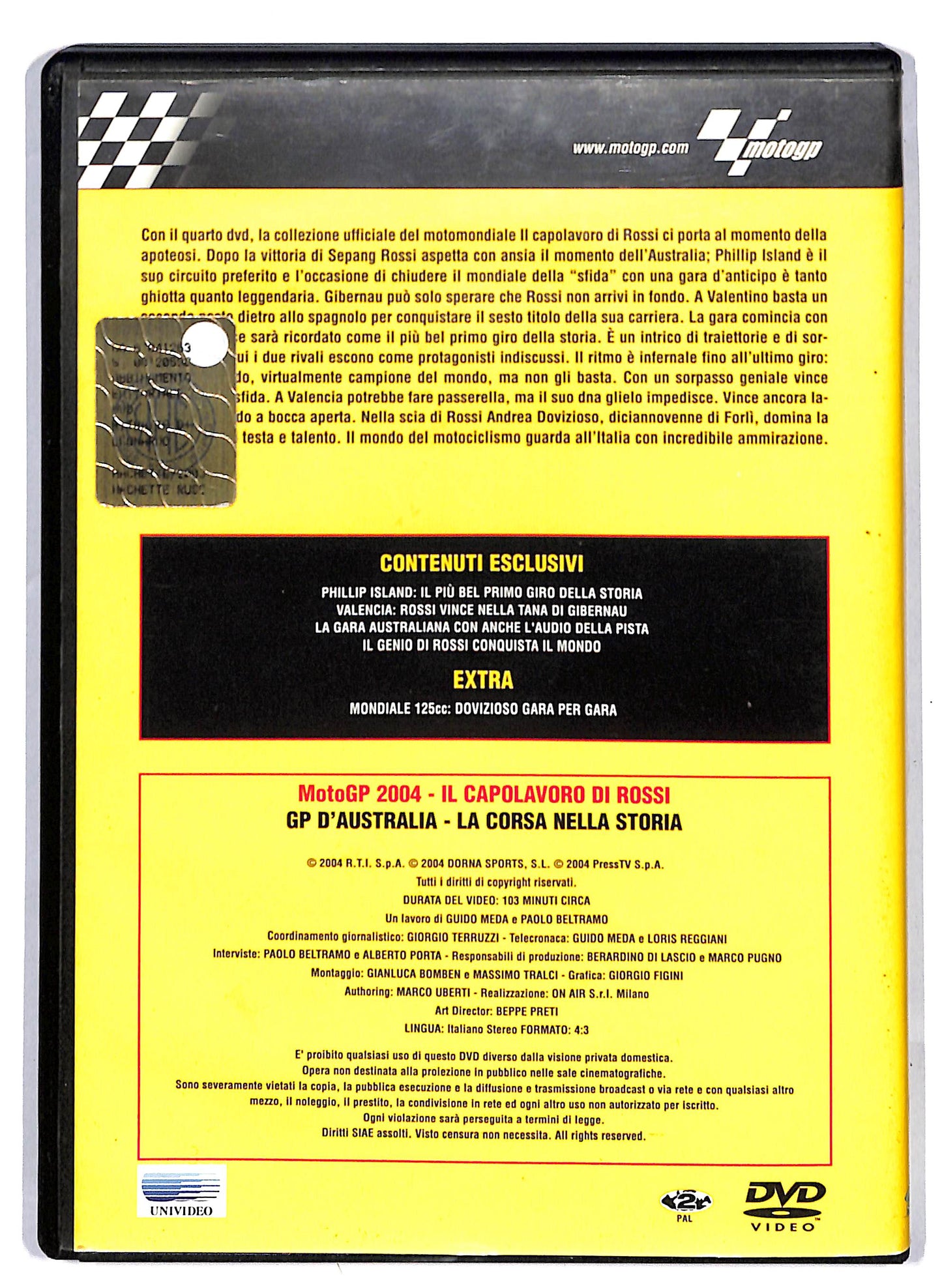 EBOND Gp d'australia - la corsa nella storia EDITORIALE DVD D812961