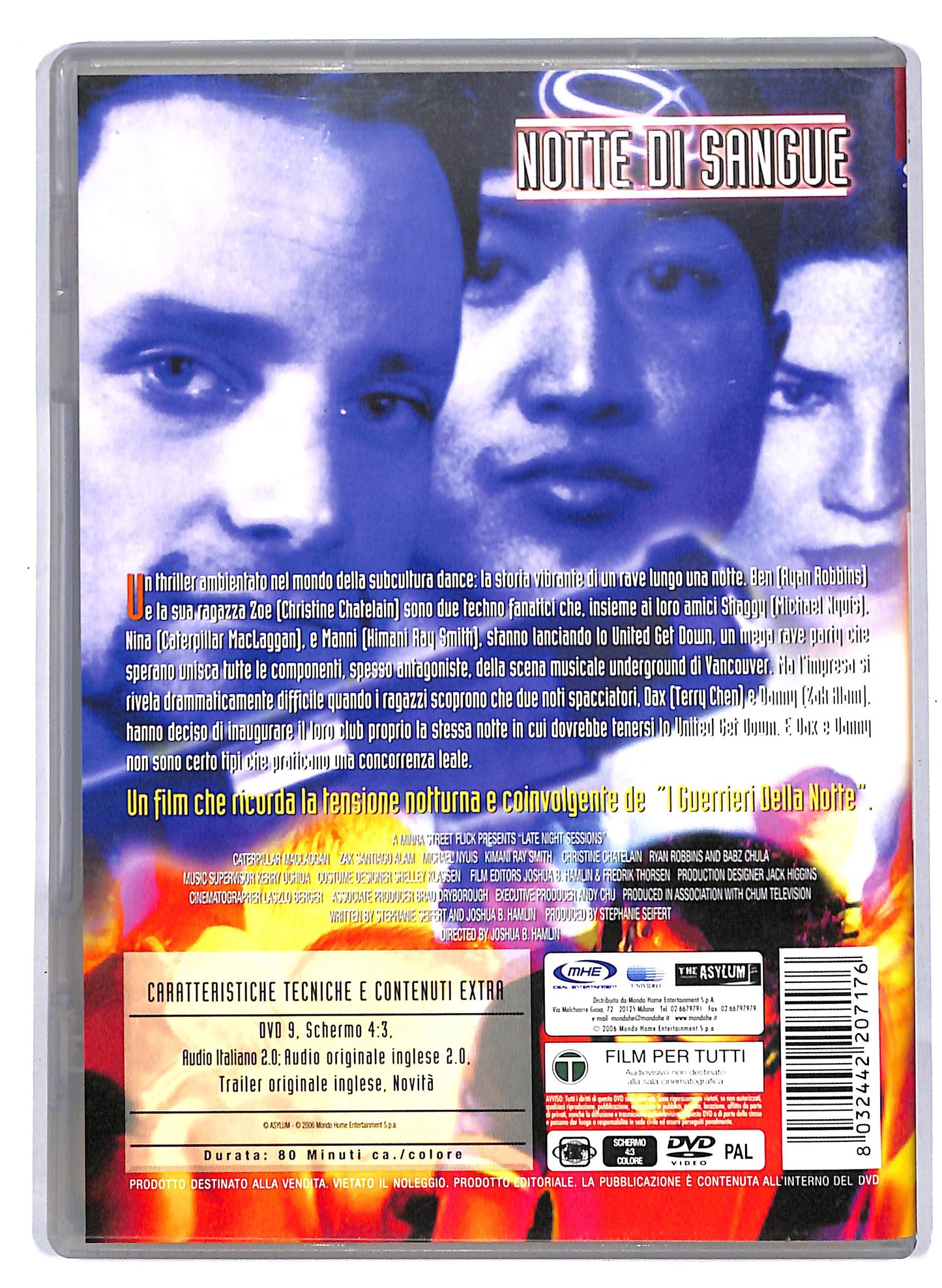 EBOND Notte di sangue EDITORIALE DVD D813027