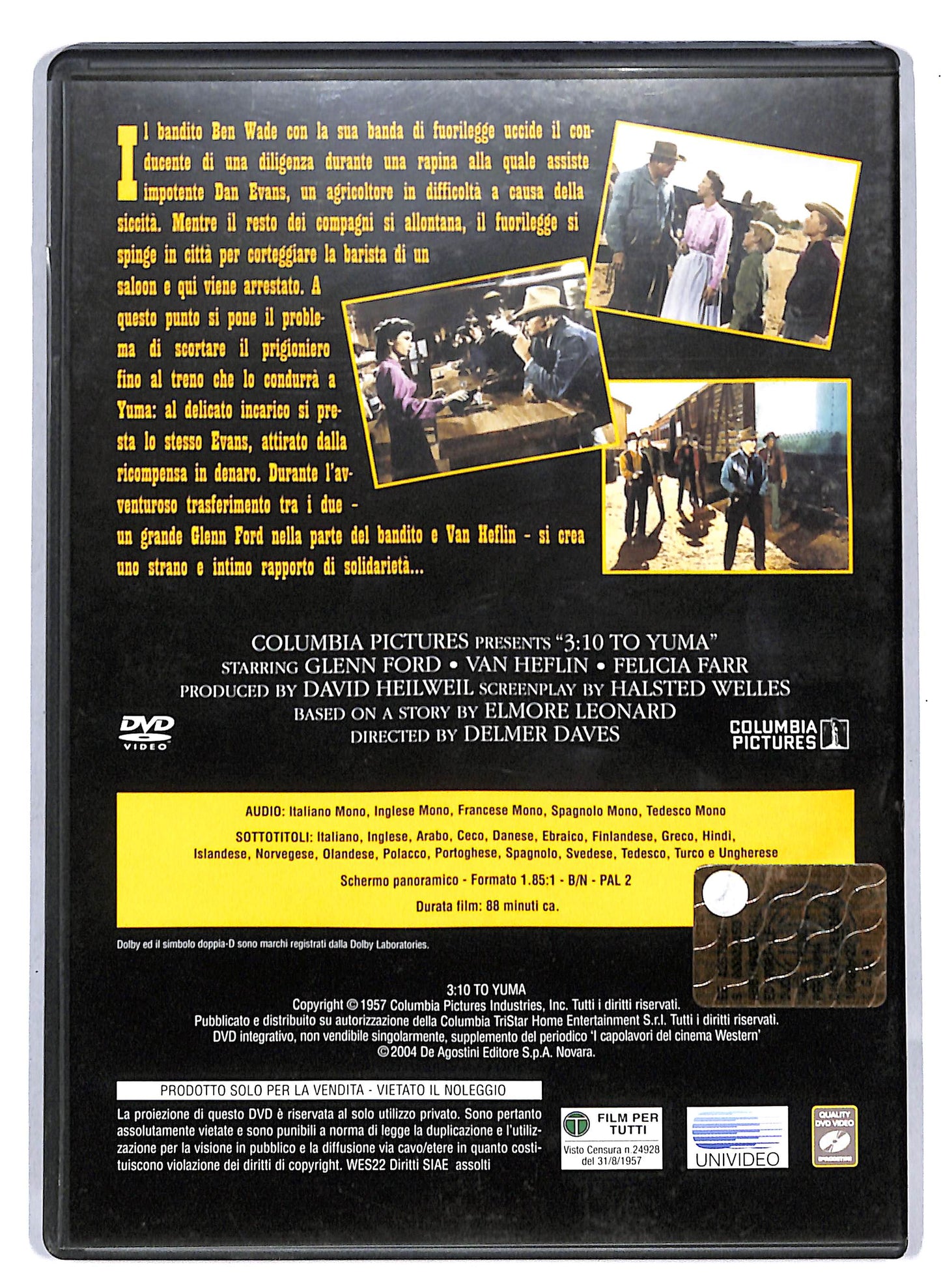 EBOND Quel treno per Yuma EDITORIALE DVD D813044