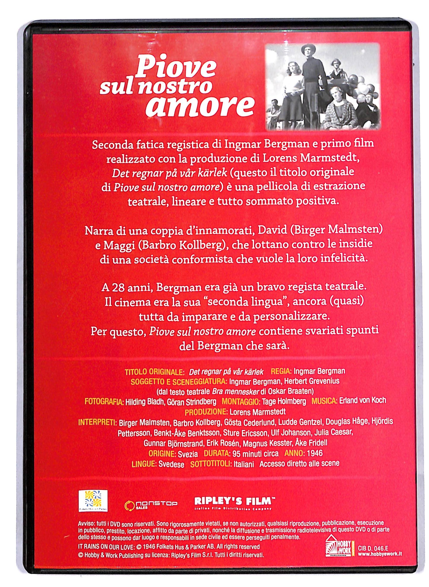 EBOND Piove sul nostro amore EDITORIALE DVD D813107