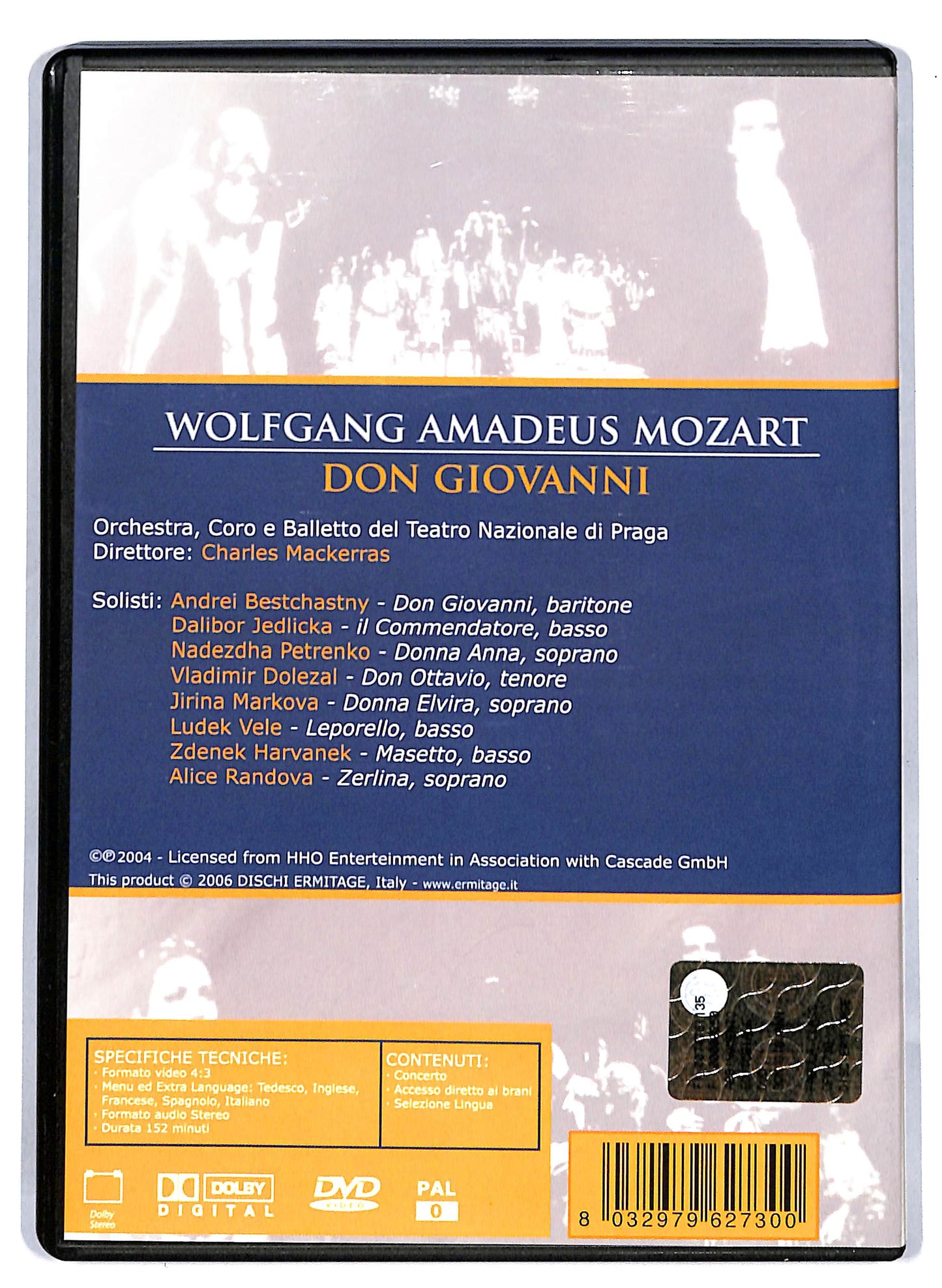 EBOND Wolfgang Amadeus Mozart - Don Giovanni DVD D813123