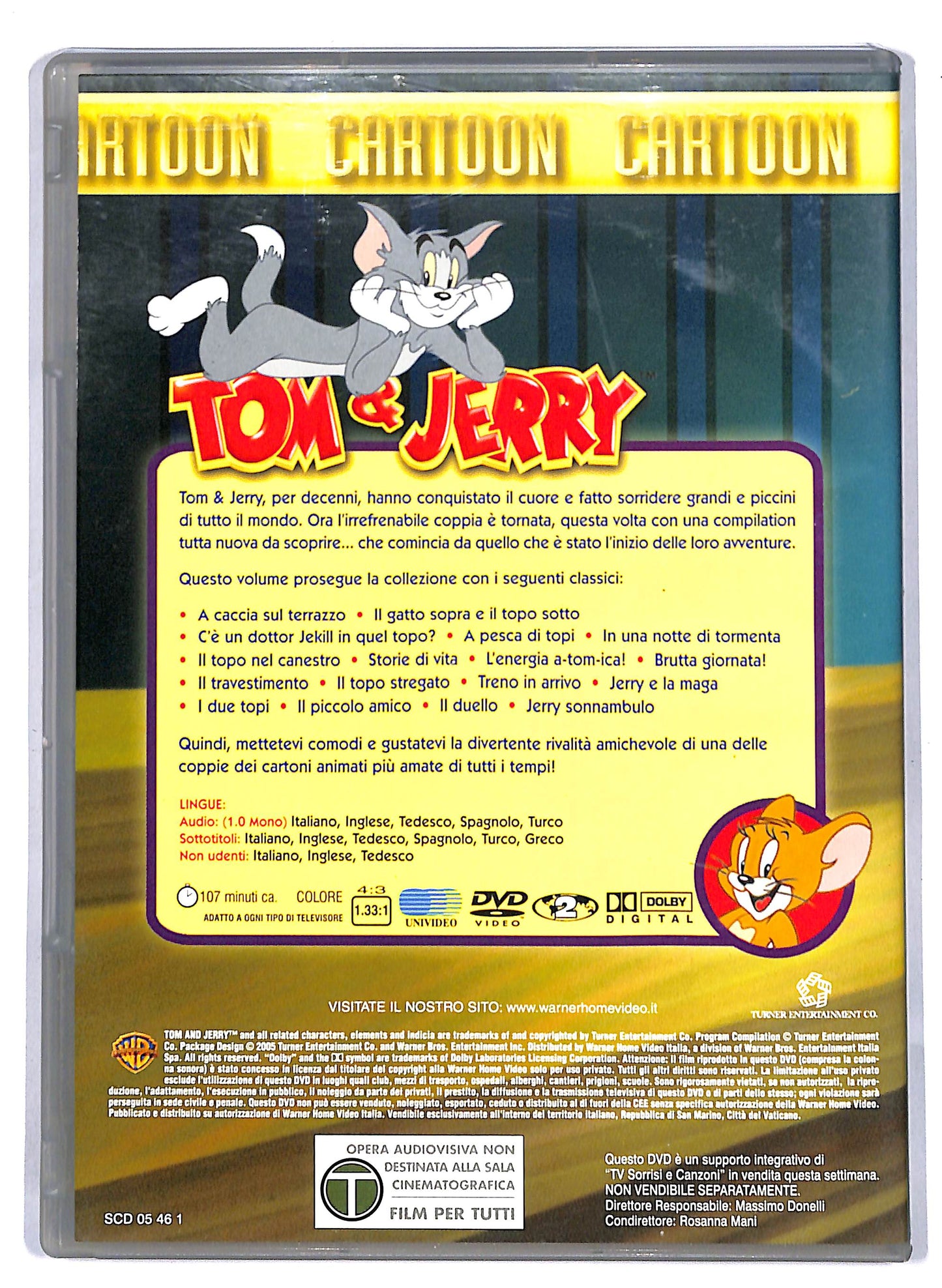 EBOND Tom e Jerry - A pesca di topi EDITORIALE DVD D813209