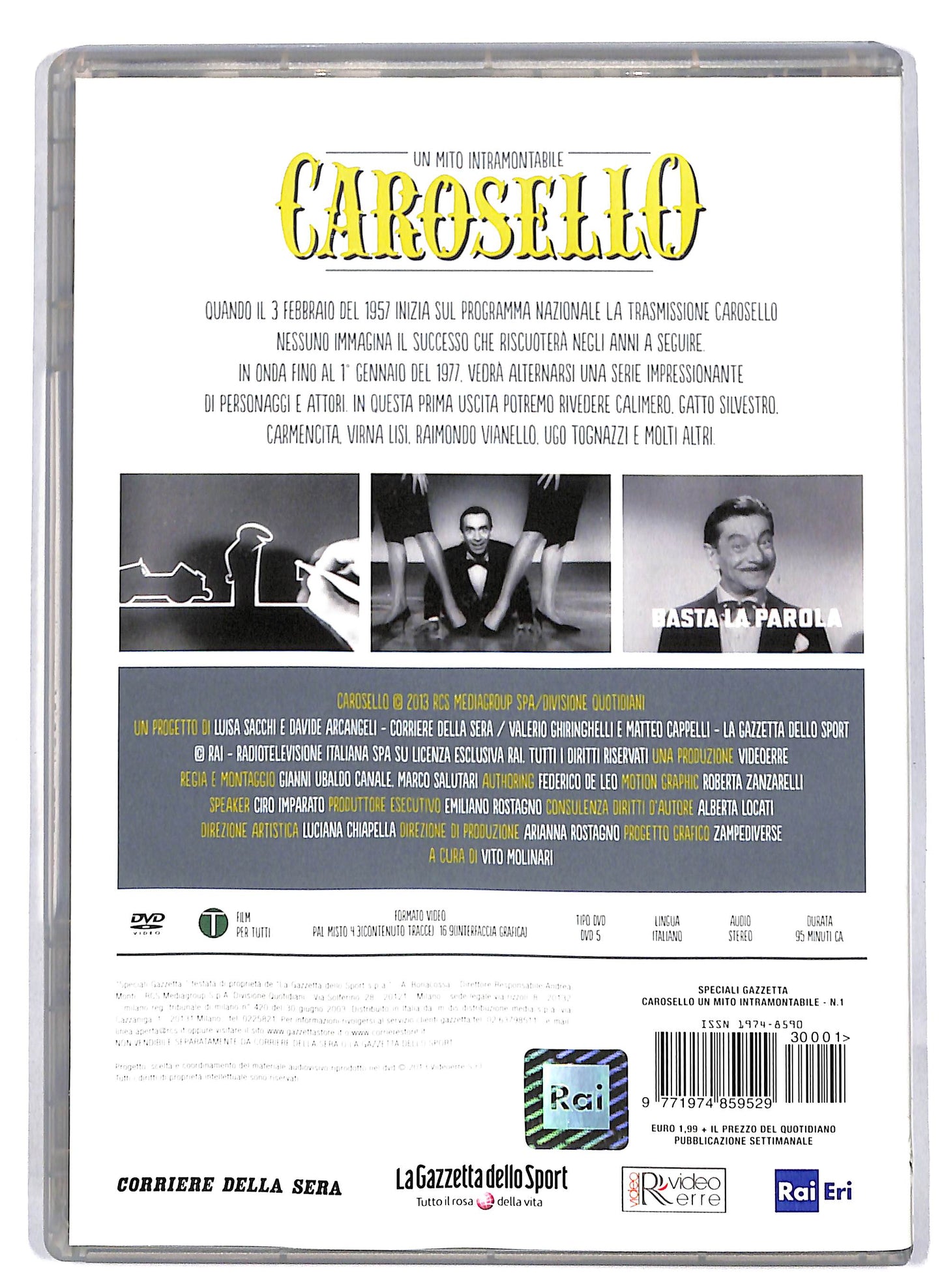 EBOND Un mito intramontabile carosello 1957 vol 1 EDITORIALE DVD D813243