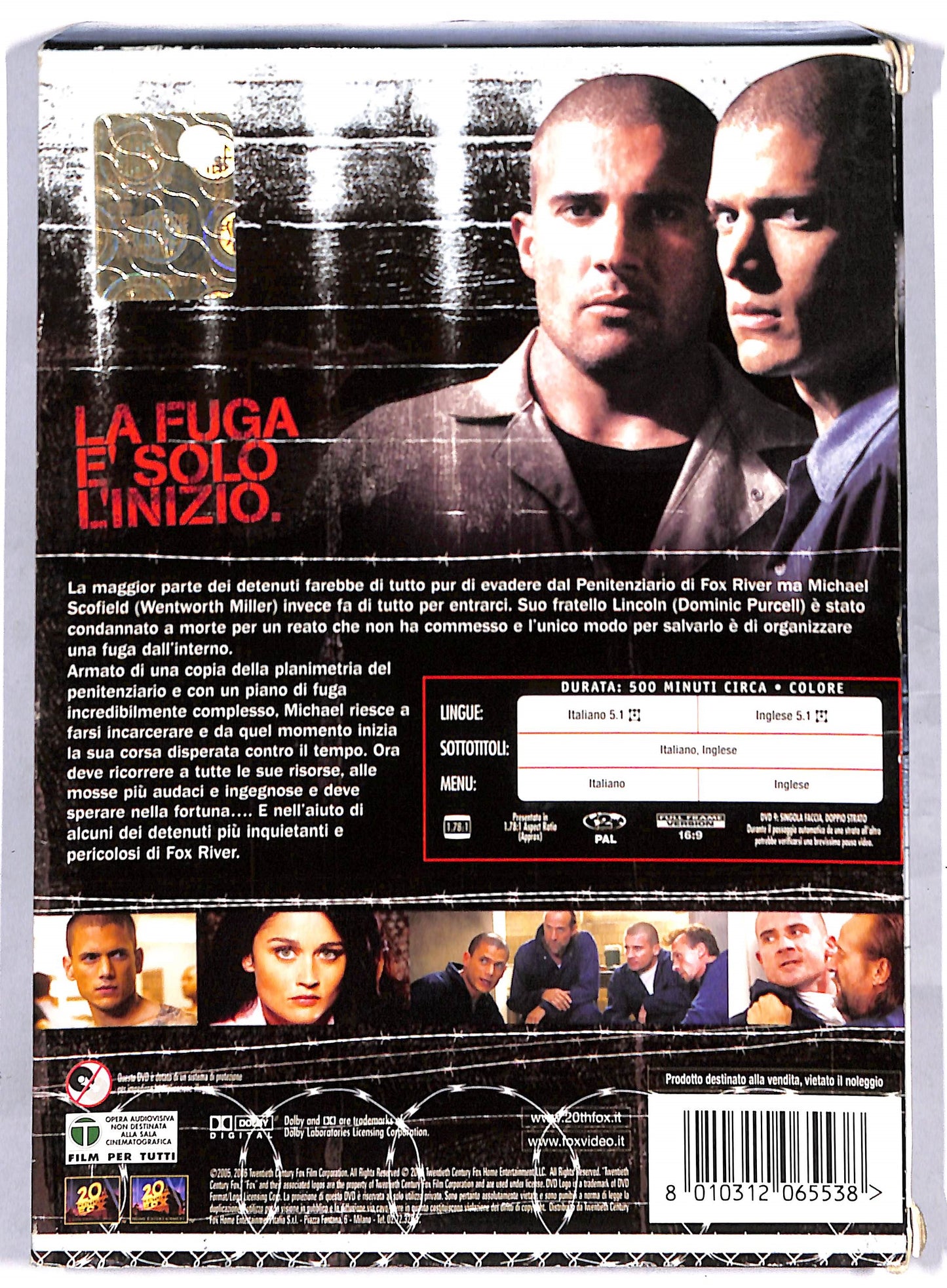 EBOND Prison Break - Stagione 01 DVD D813301