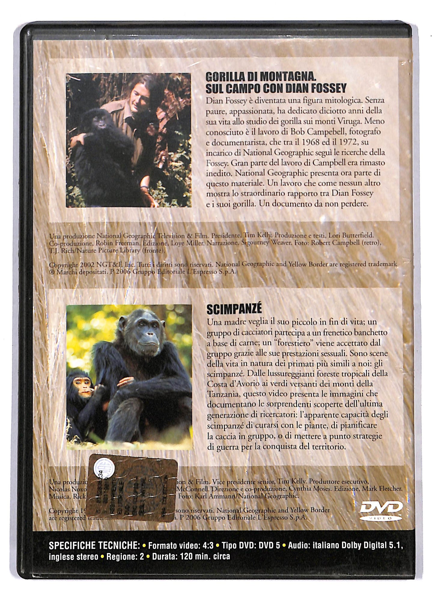 EBOND National geographic mammiferi III - volume 3 EDITORIALE DVD D813304