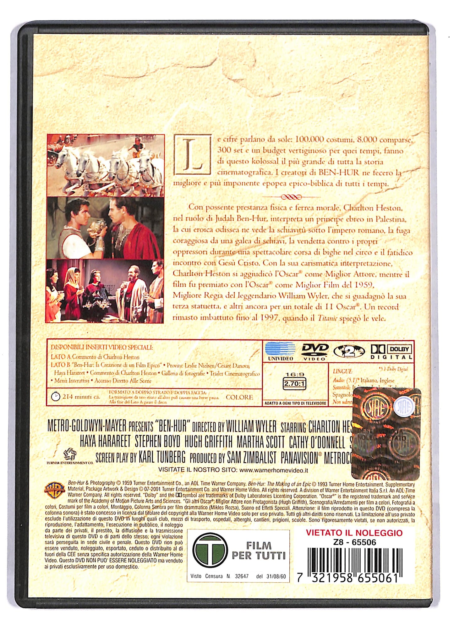 EBOND Ben - hur DVD D813309