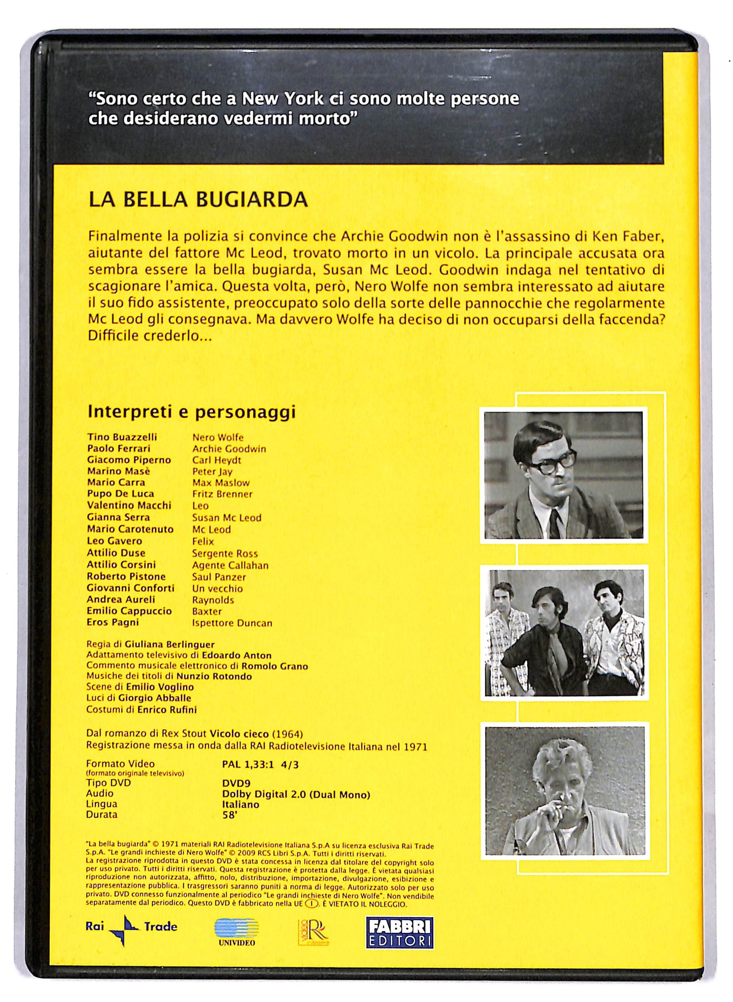 EBOND La bella bugiarda - 2a puntata EDITORIALE DVD D813317
