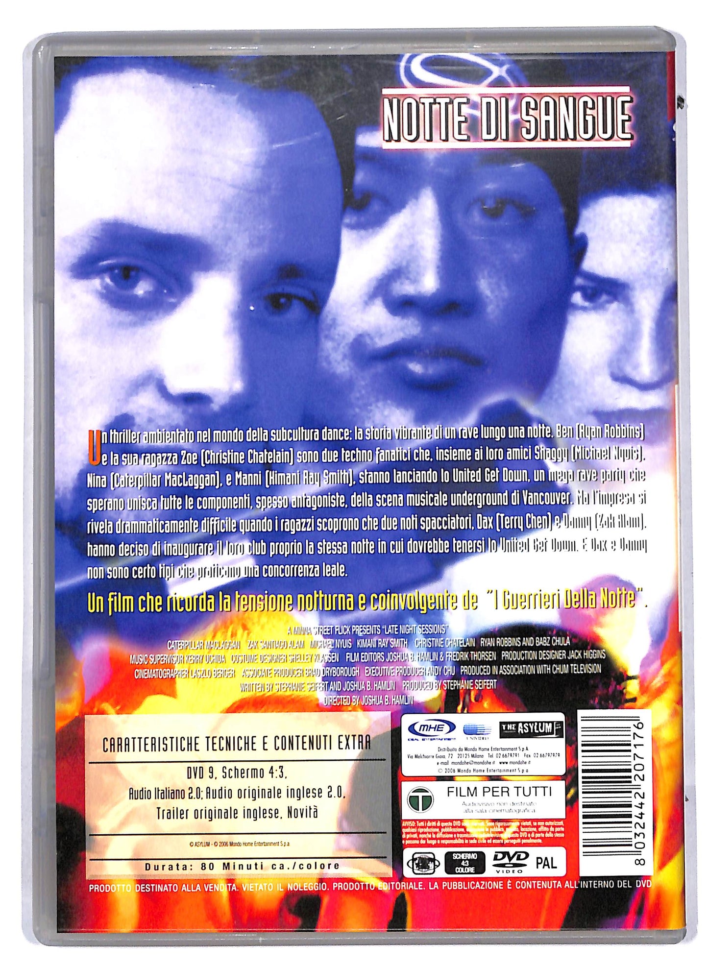 EBOND Notte di sangue EDITORIALE DVD D813328