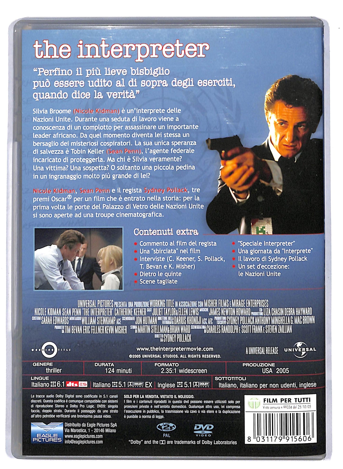 EBOND The Interpreter DVD D813351
