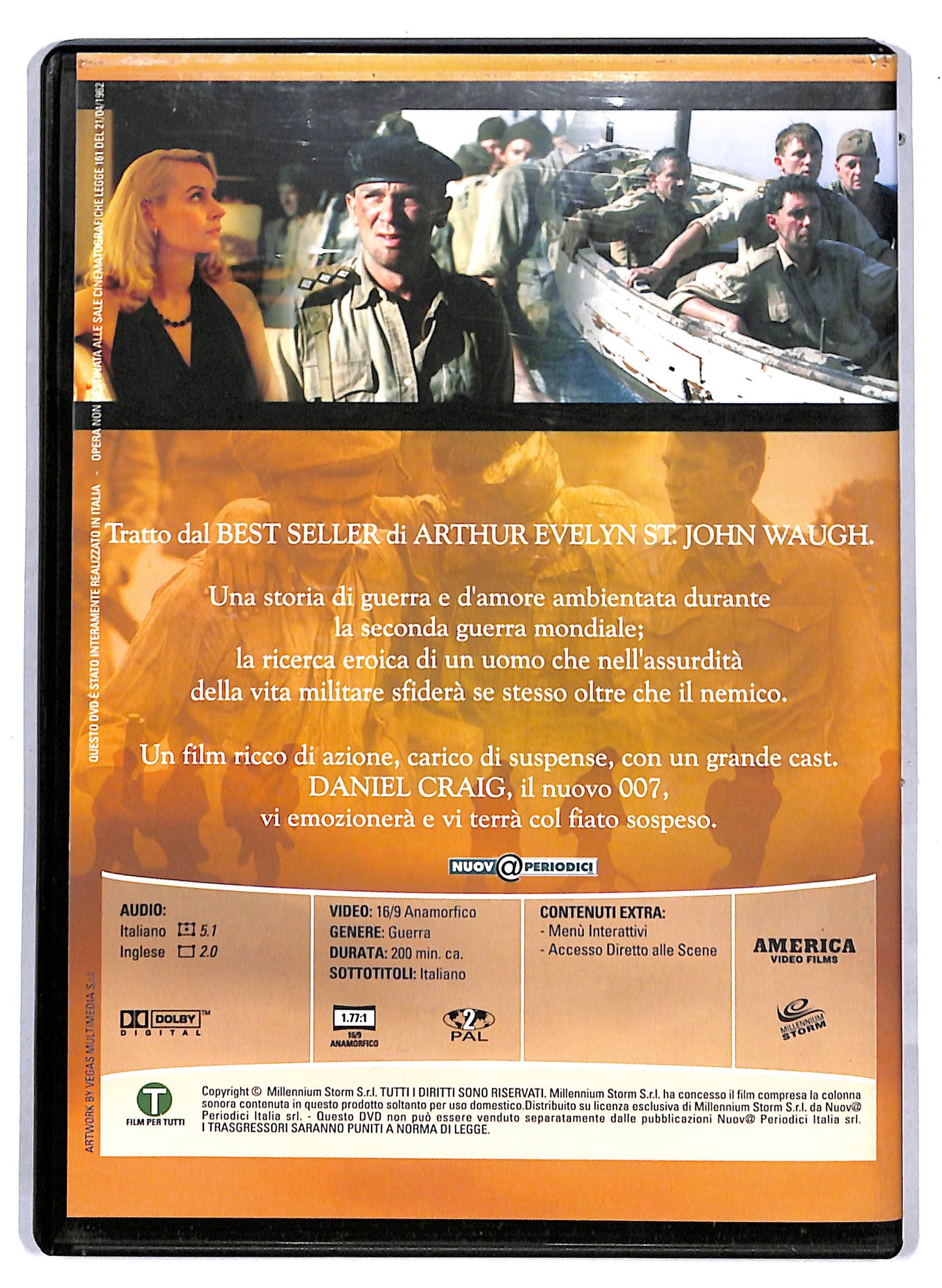 EBOND Sword of Honour EDITORIALE DVD D813426