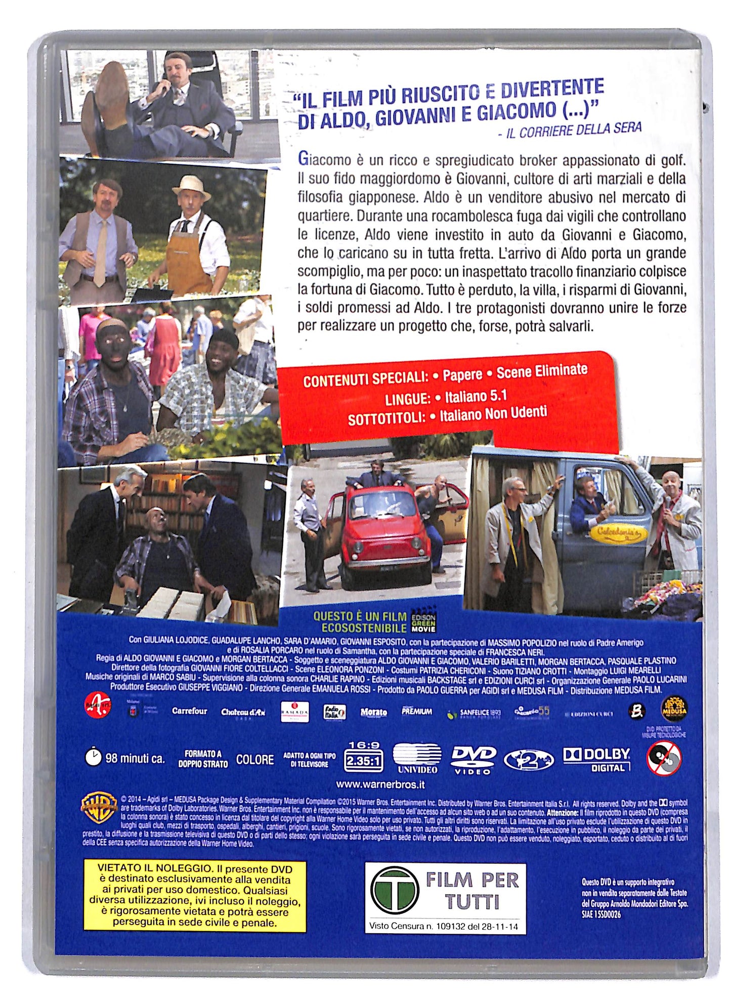 EBOND Il ricco, il povero e il maggiordomo EDITORIALE DVD D813438
