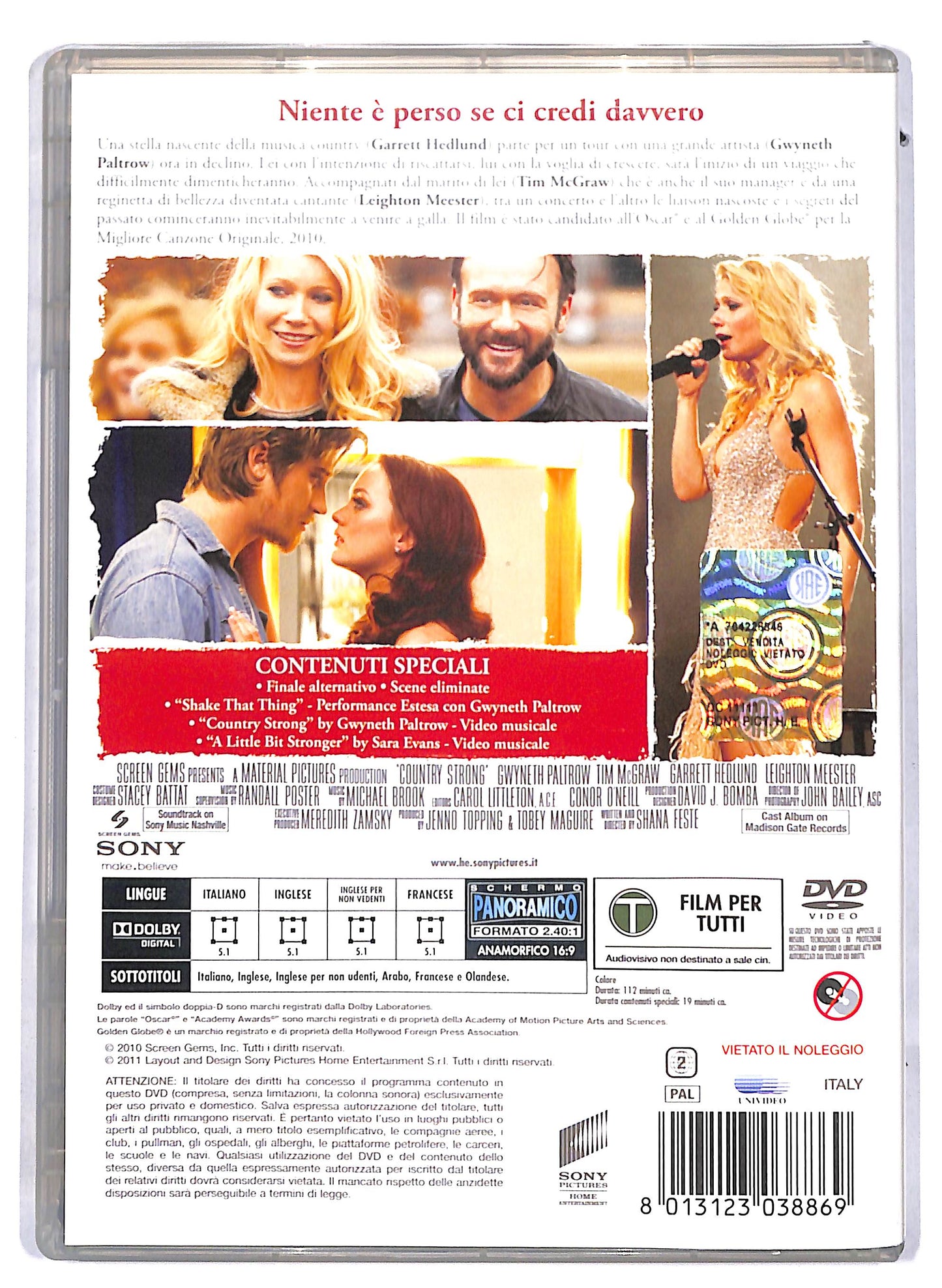EBOND Country Strong DVD D813505
