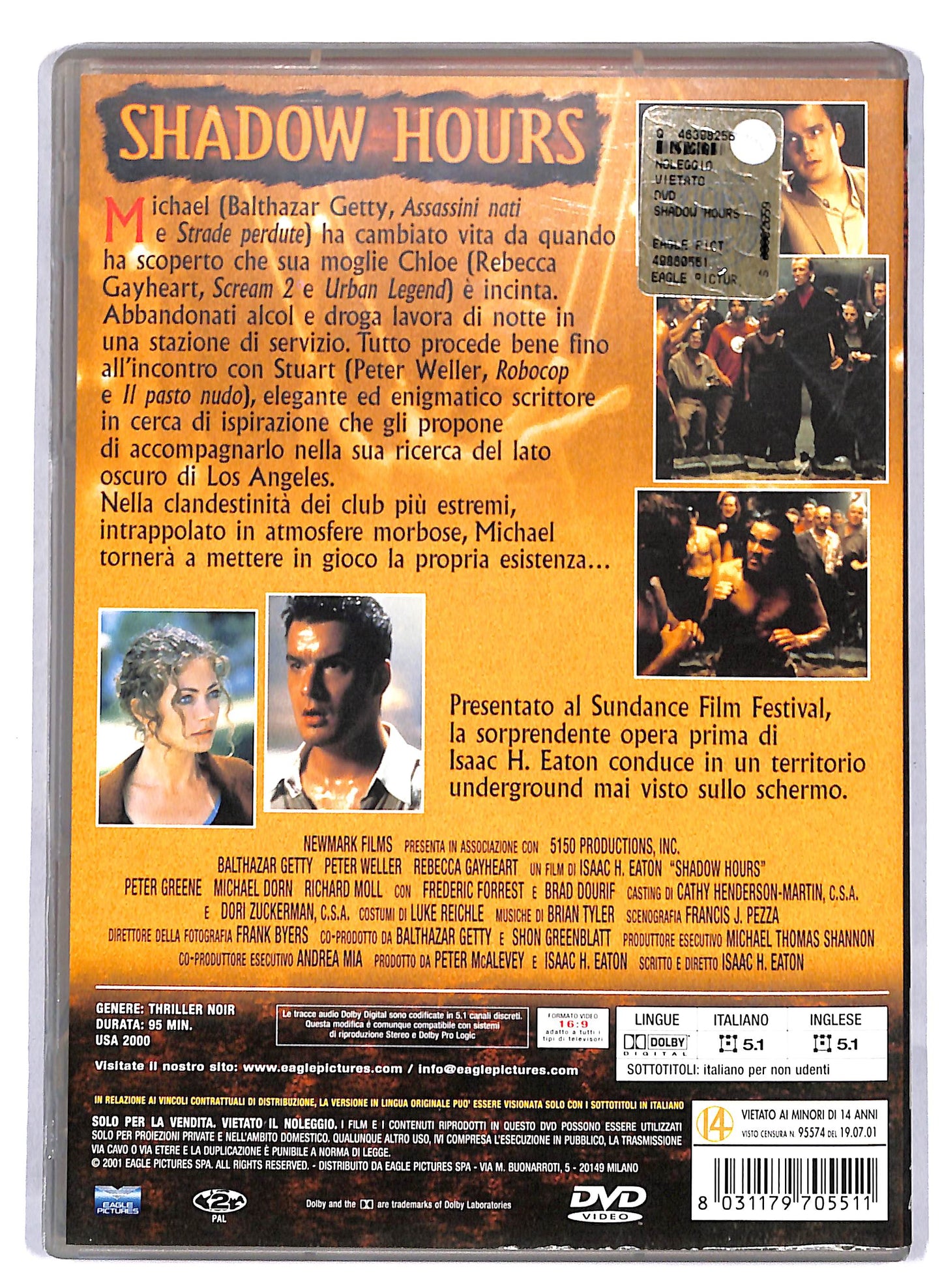 EBOND Shadow Hours DVD D813509