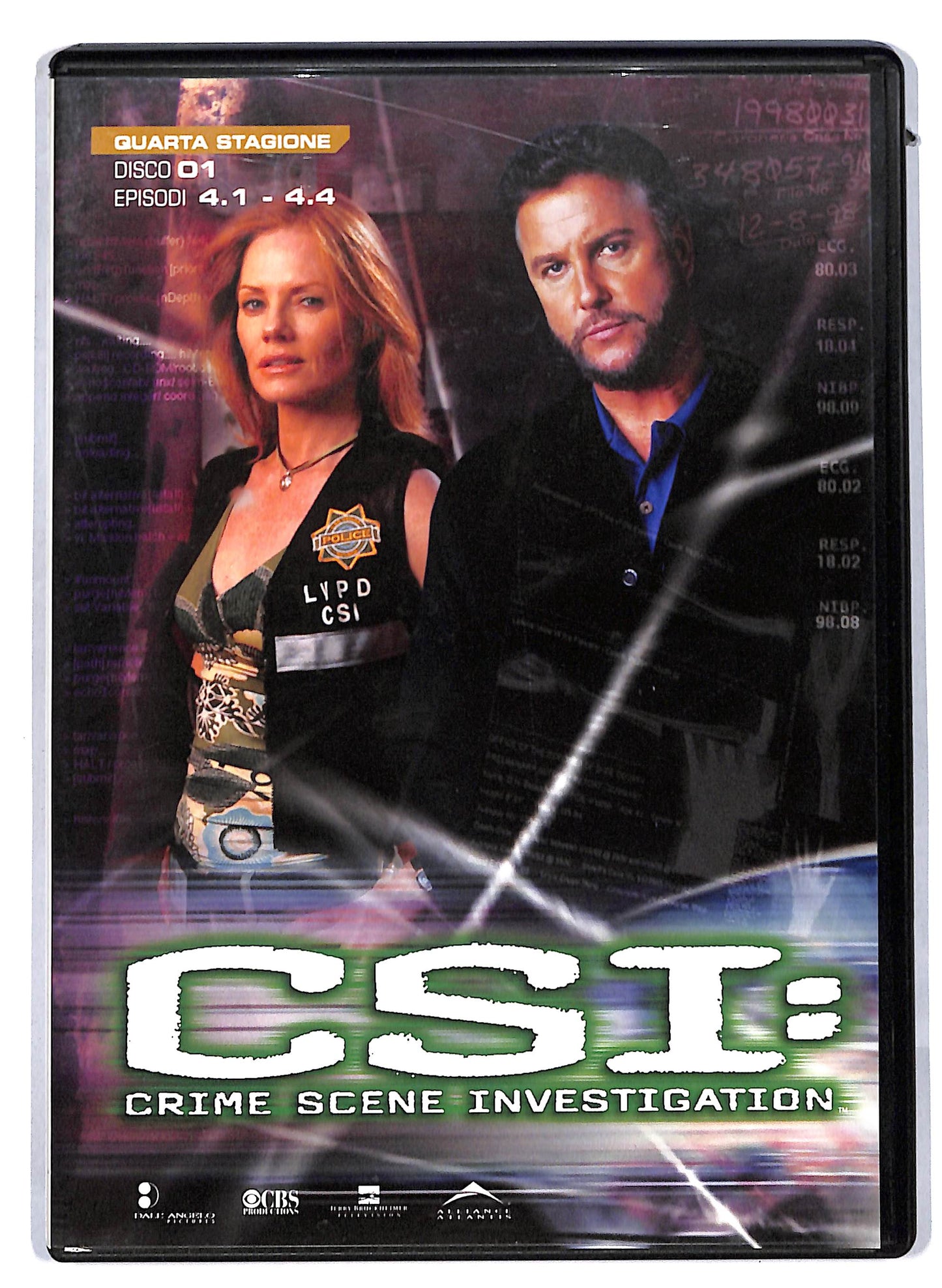 EBOND CSI crime scene investigation quarta stag disco 1 EDITORIALE DVD D813557