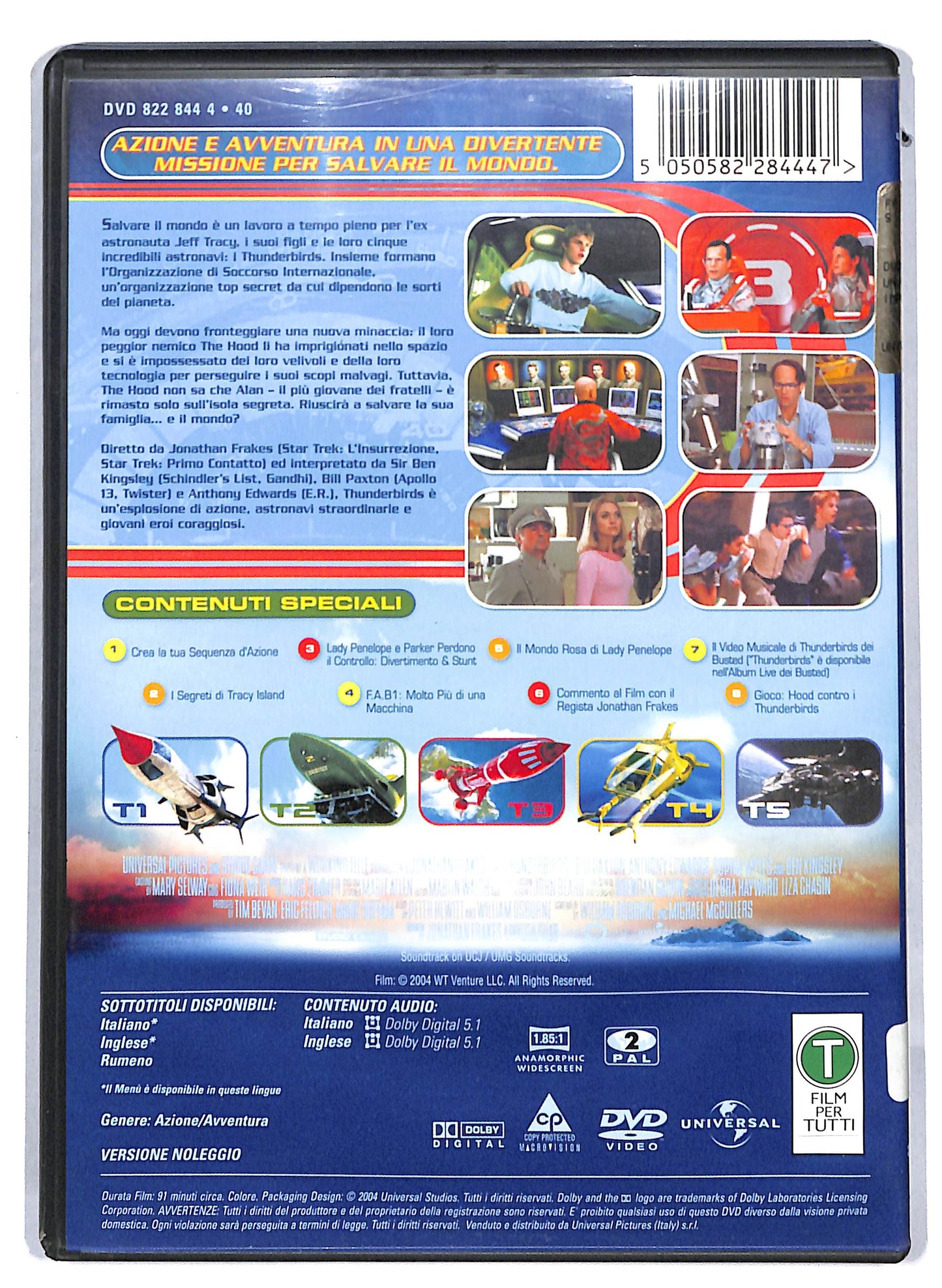 EBOND Thunderbirds NOLEGGIO DVD D813632