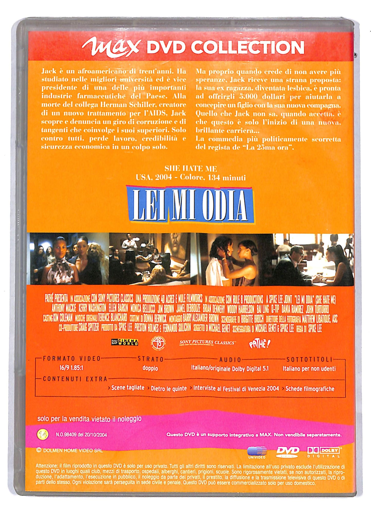 EBOND Lei mi odia EDITORIALE DVD D813641