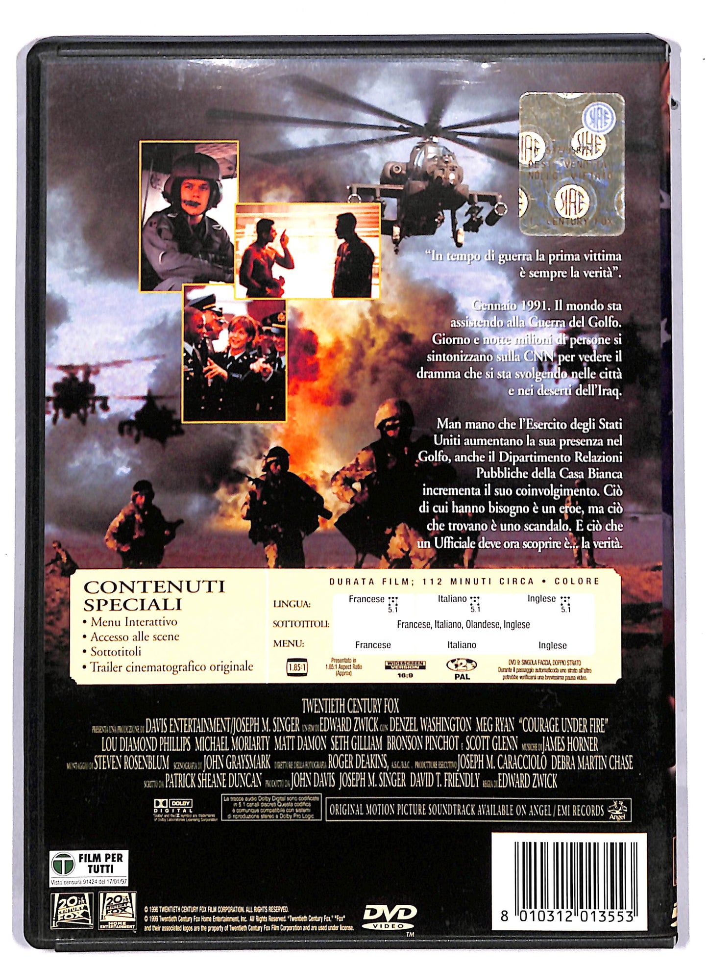 EBOND Il coraggio della verita DVD D813709