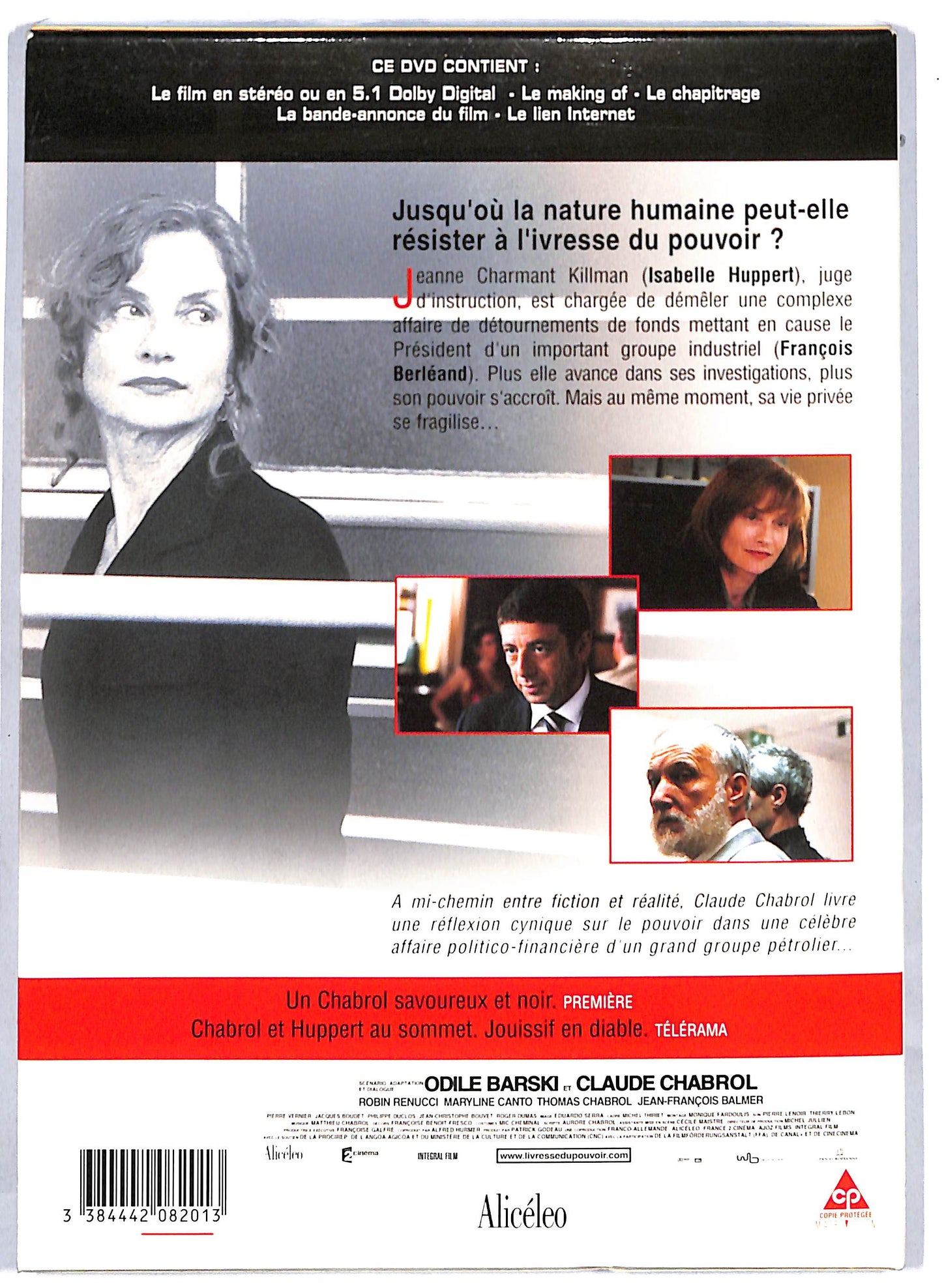EBOND L'ivresse du Pouvoir - Edizione Francia DVD D813835