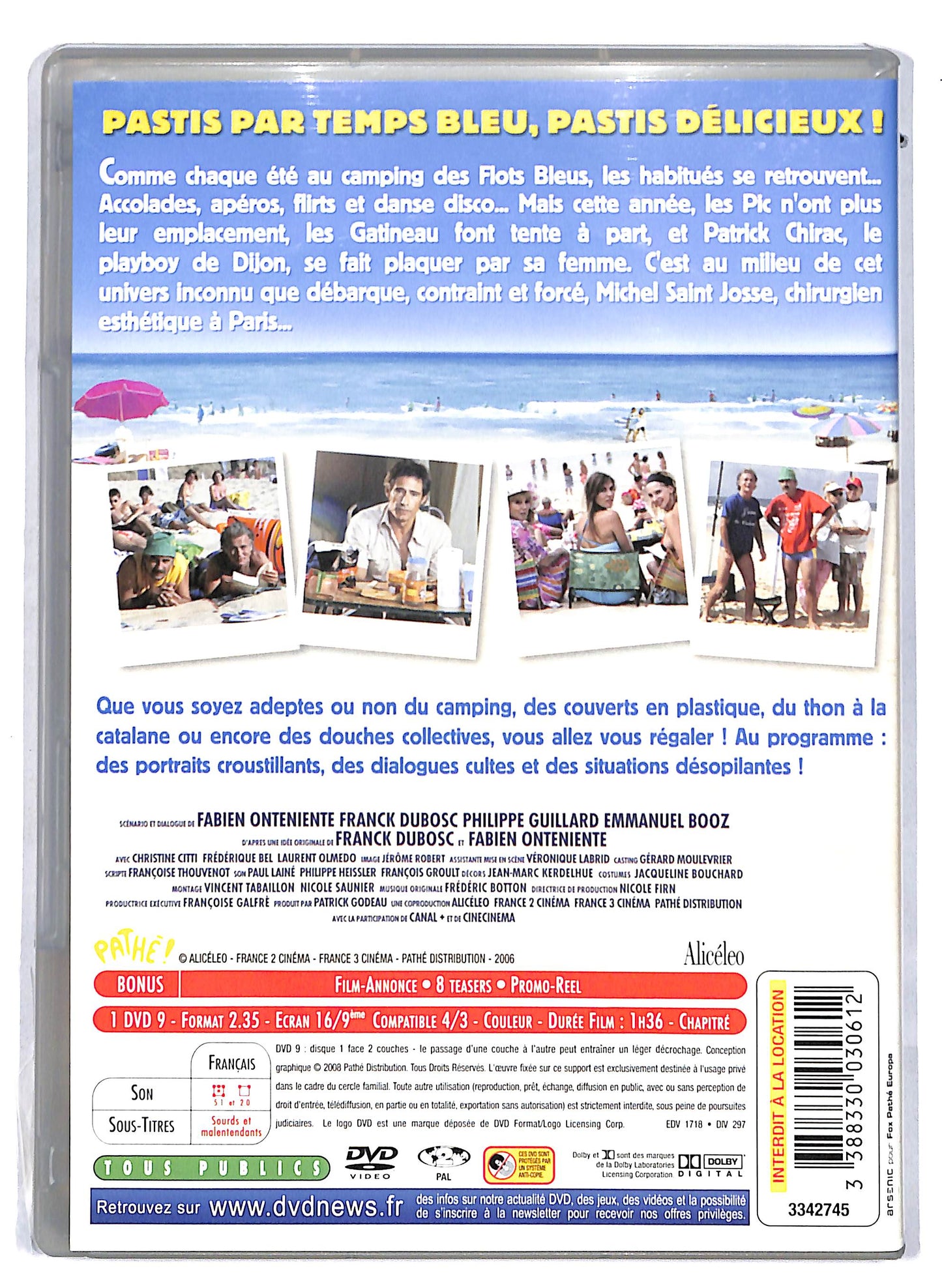 EBOND Camping Edizione Francia DVD D813843