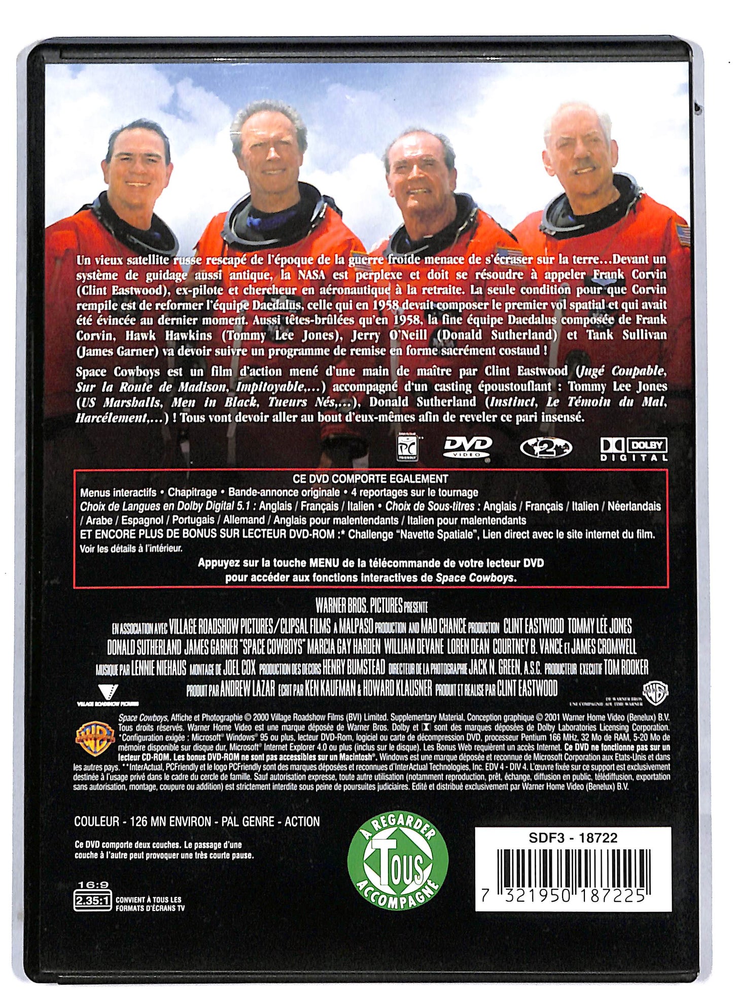 EBOND Space Cowboys DVD D813844