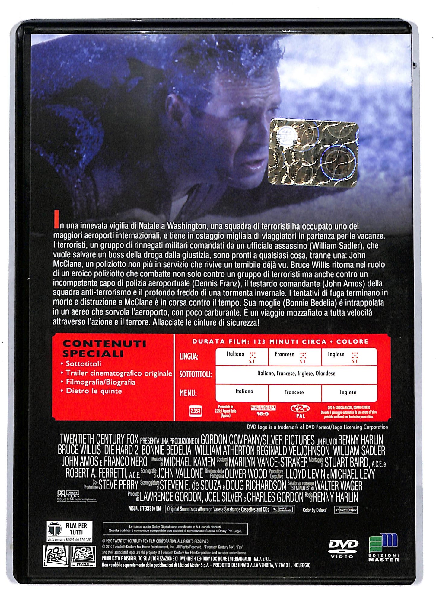 EBOND 58 minuti per morire - Die Harder EDITORIALE DVD D813936