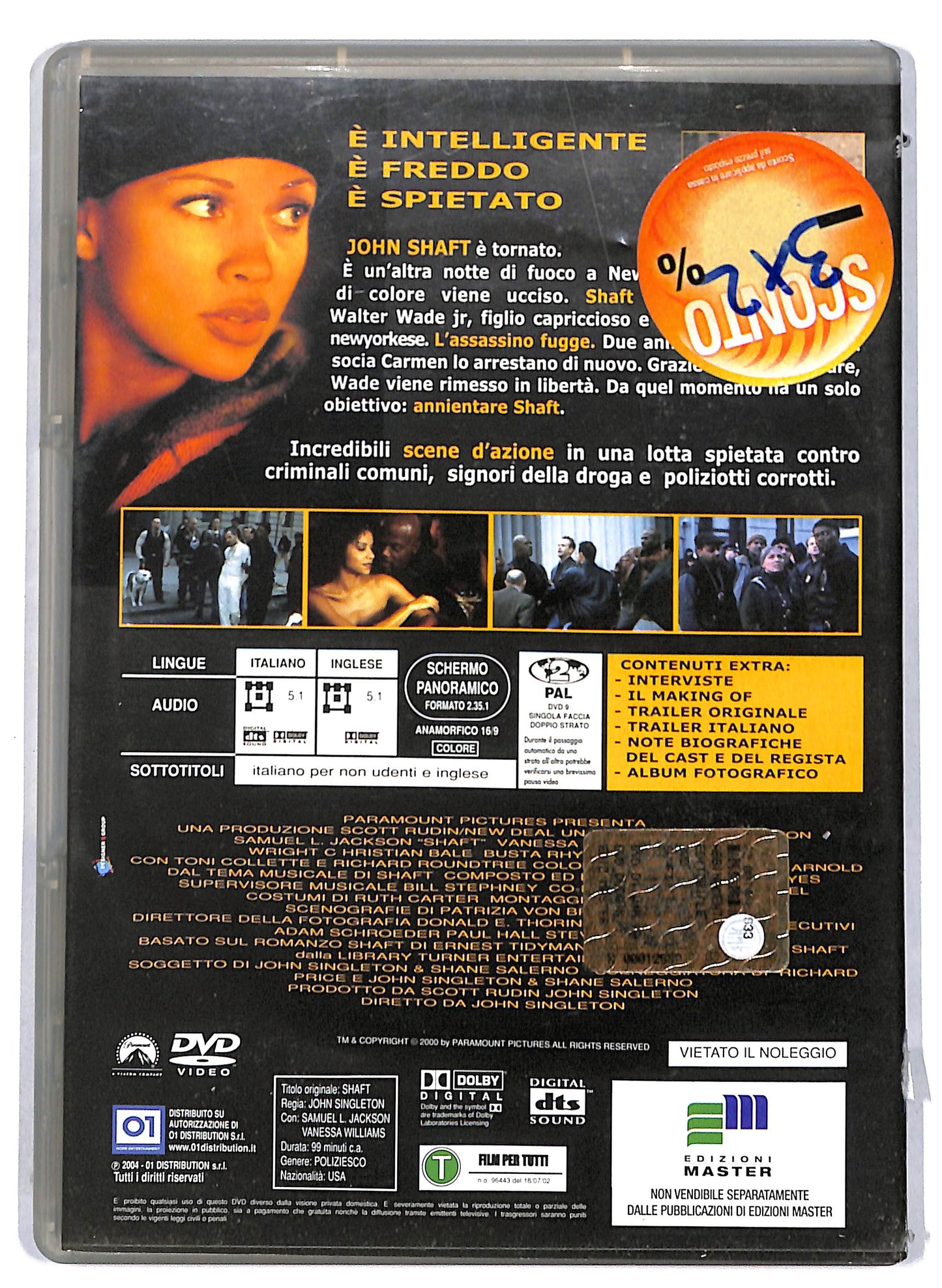 EBOND Shaft EDITORIALE DVD D813940