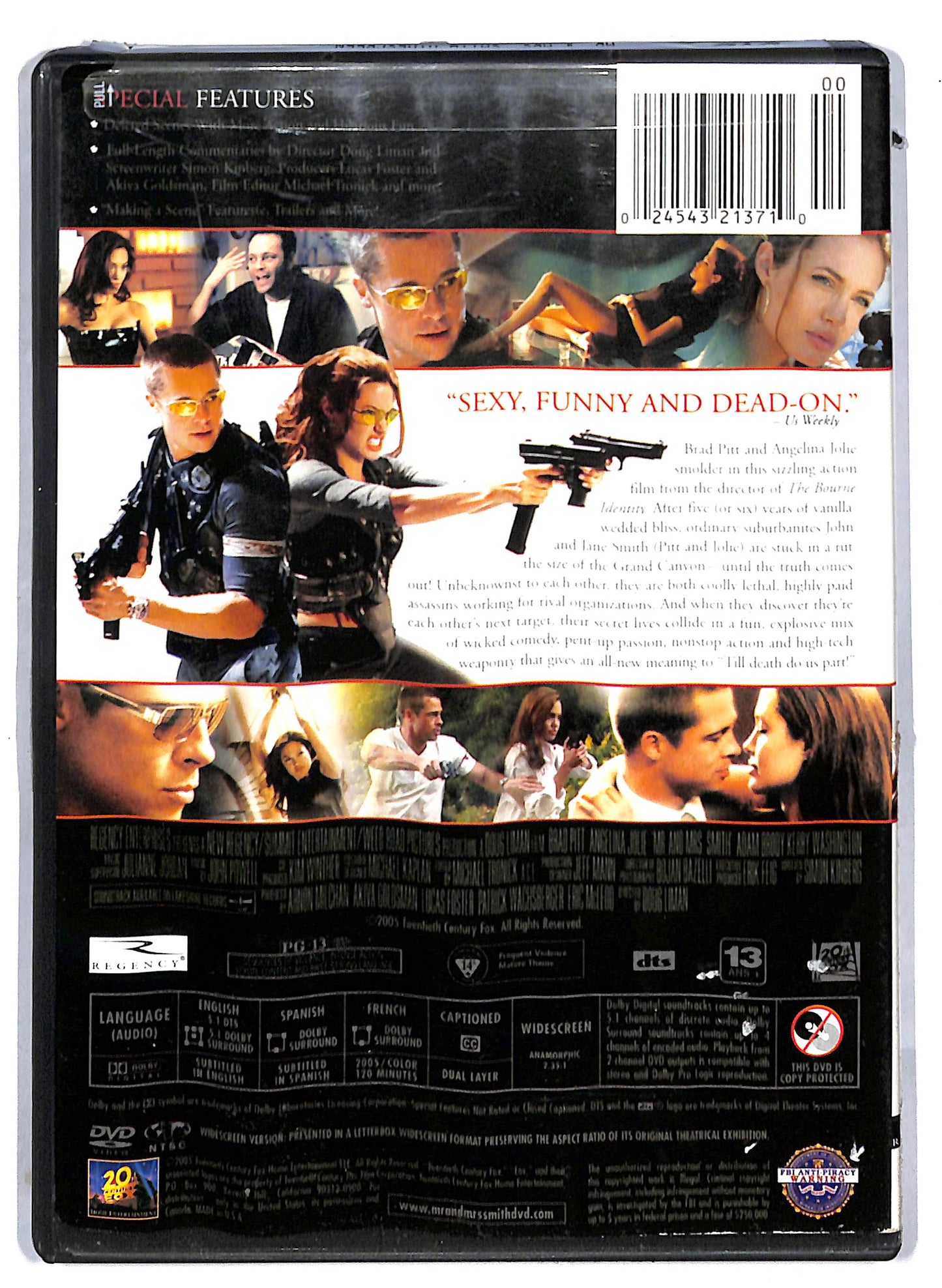 EBOND Mr. & Mrs. Smith DVD D814008