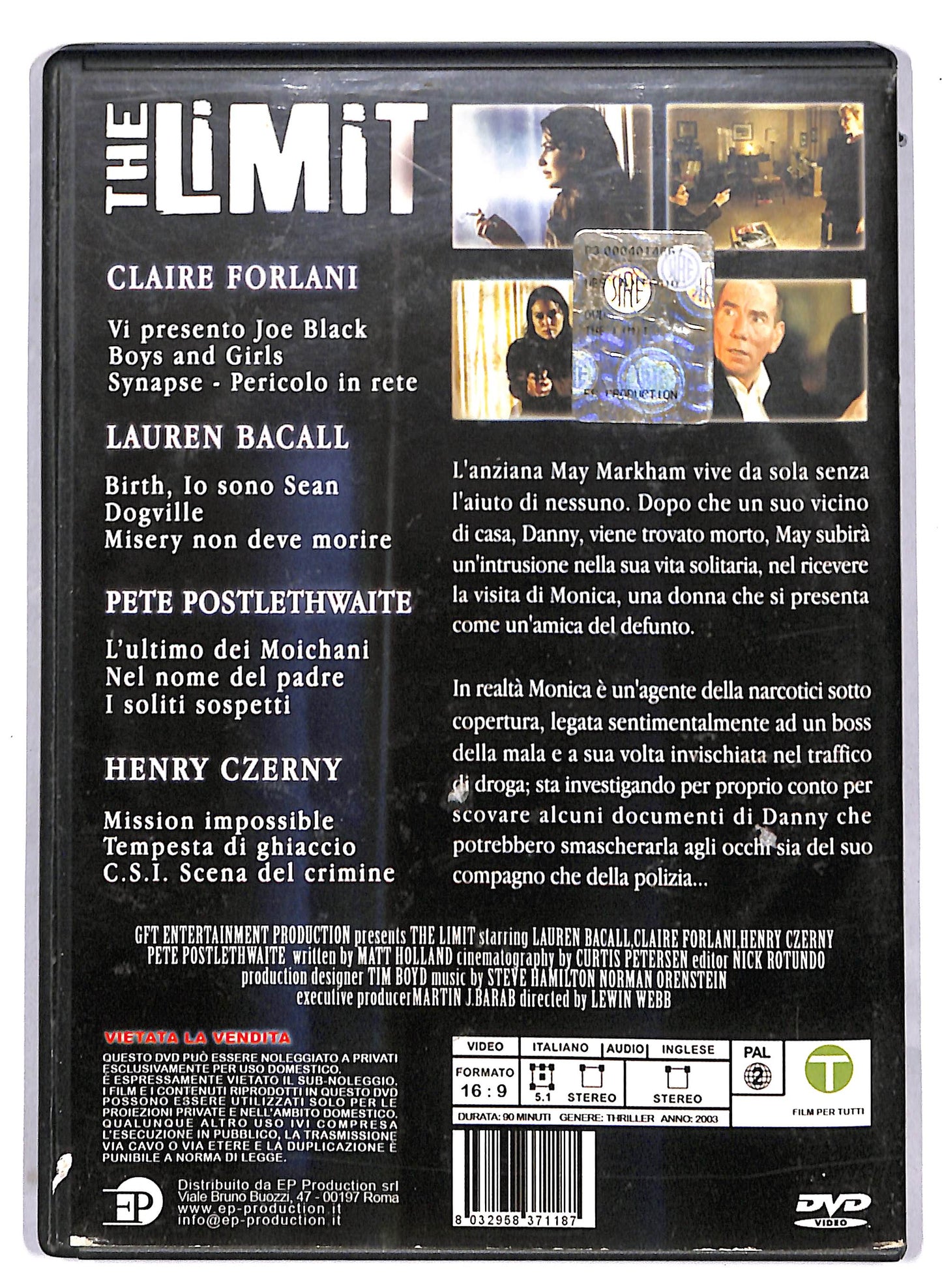 EBOND The Limit DVD D814026