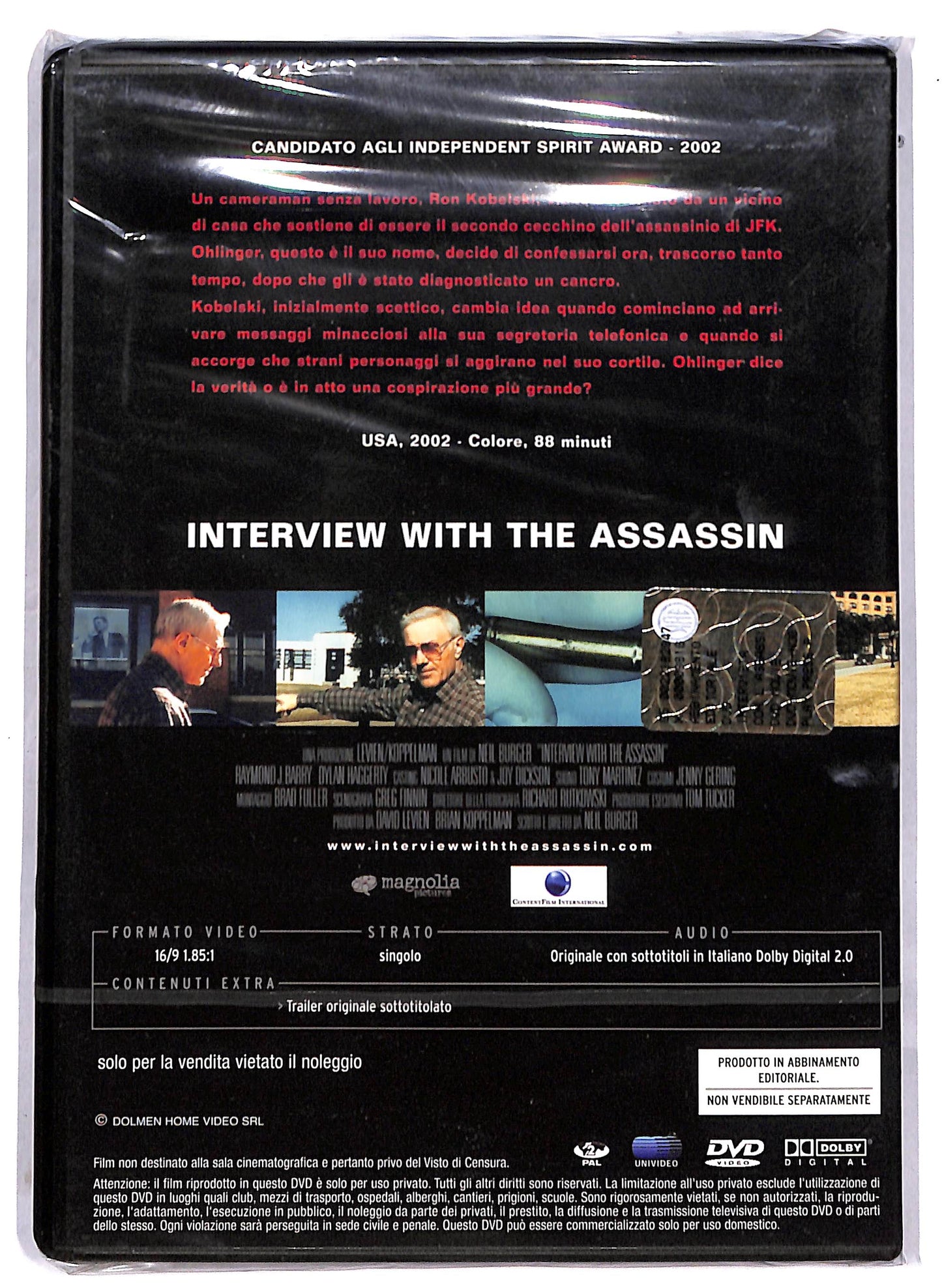 EBOND Interview with the Assassin EDITORIALE DVD D814041