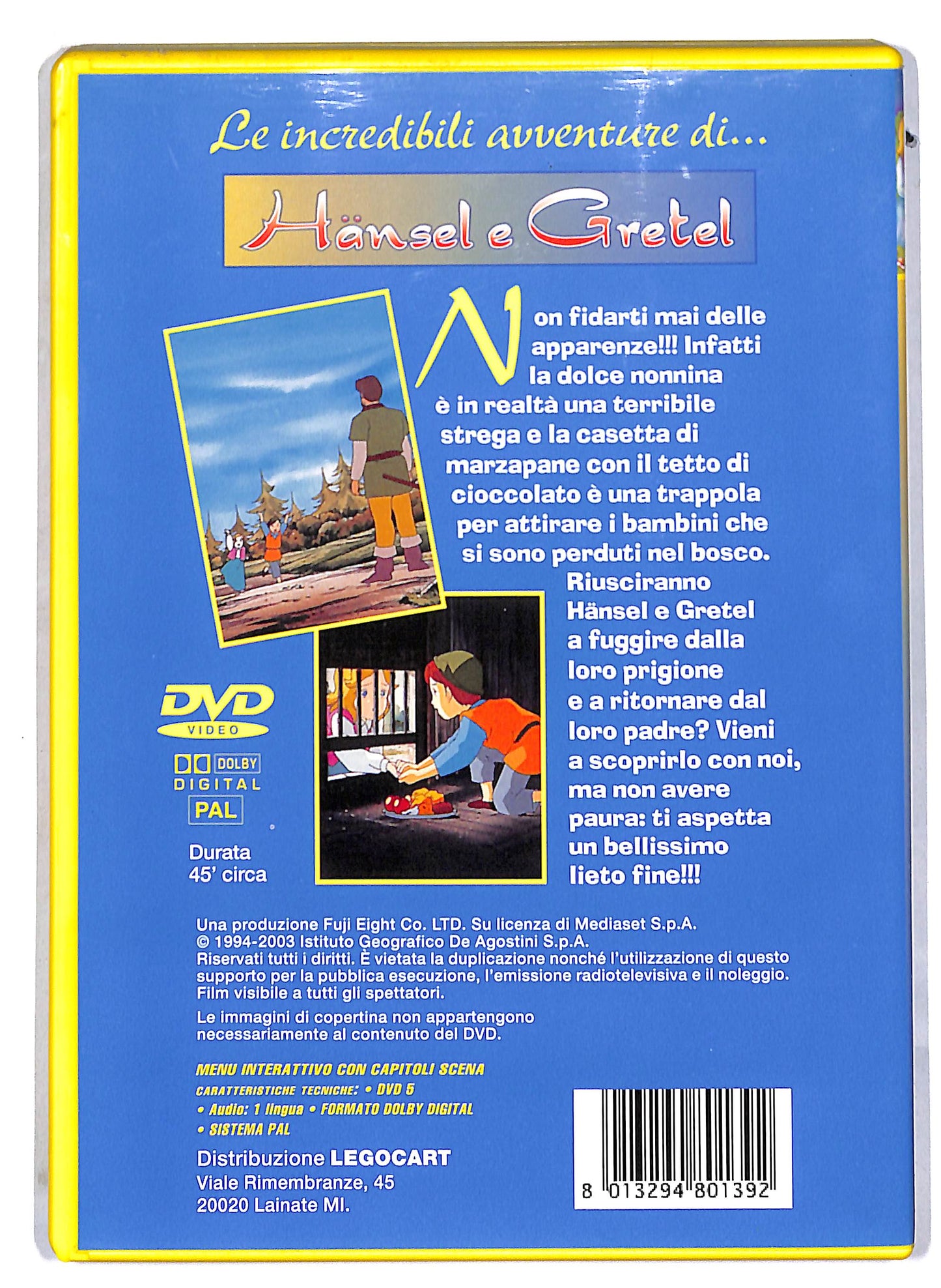 EBOND Hansel e Gretel DVD D814118
