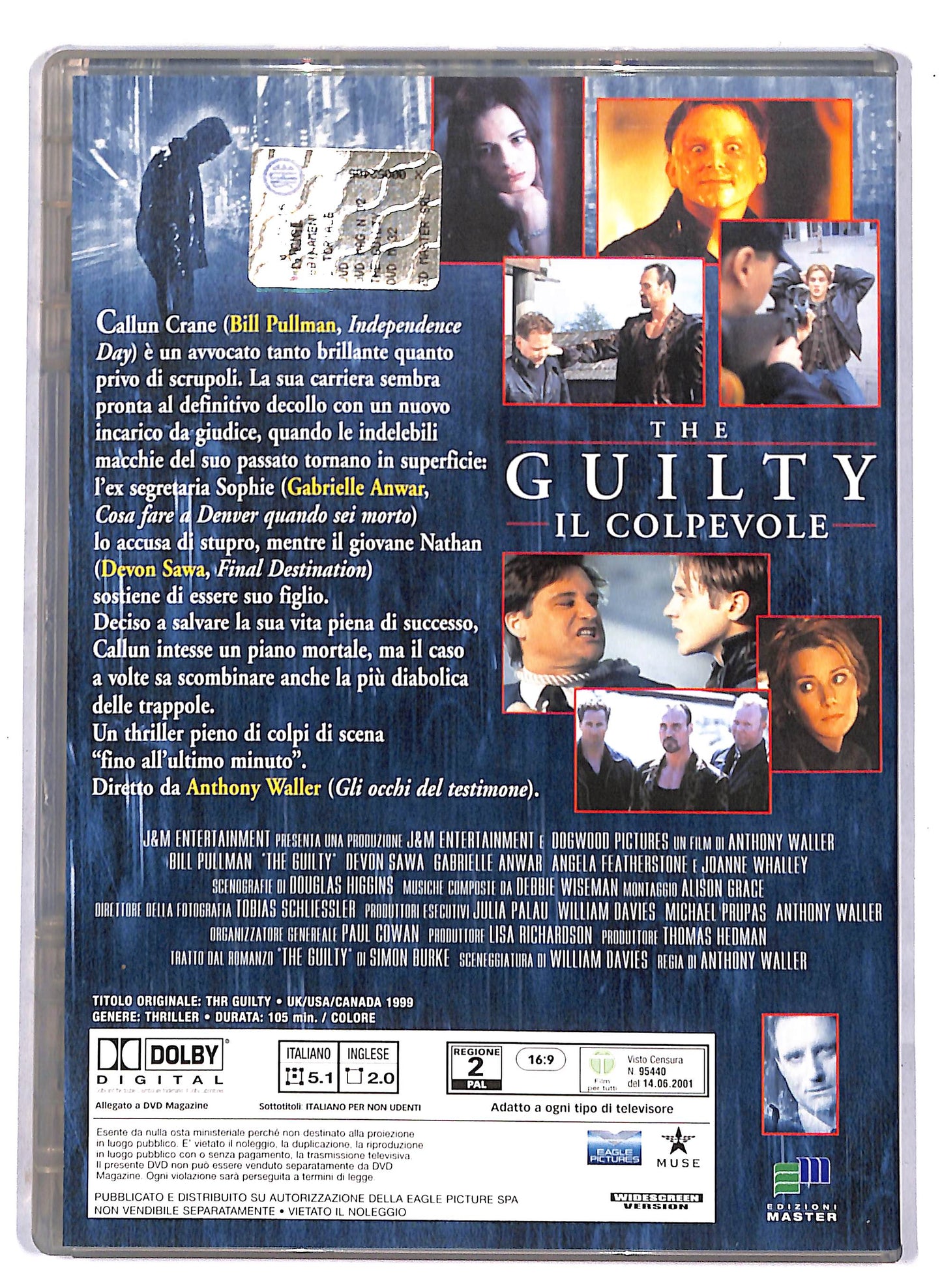 EBOND The Guilty - Il colpevole EDITORIALE DVD D814124