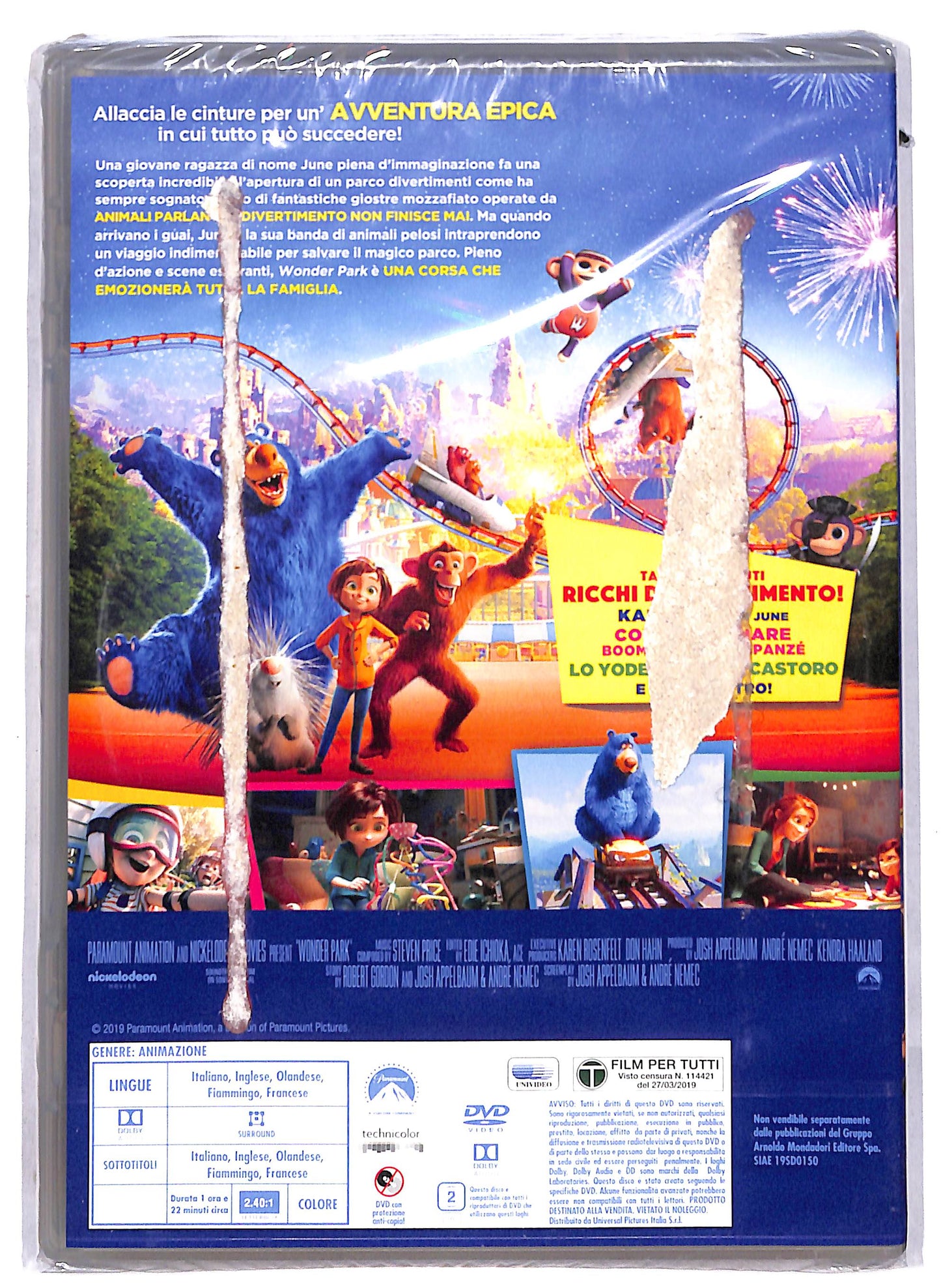 EBOND Wonder Park EDITORIALE DVD D814153