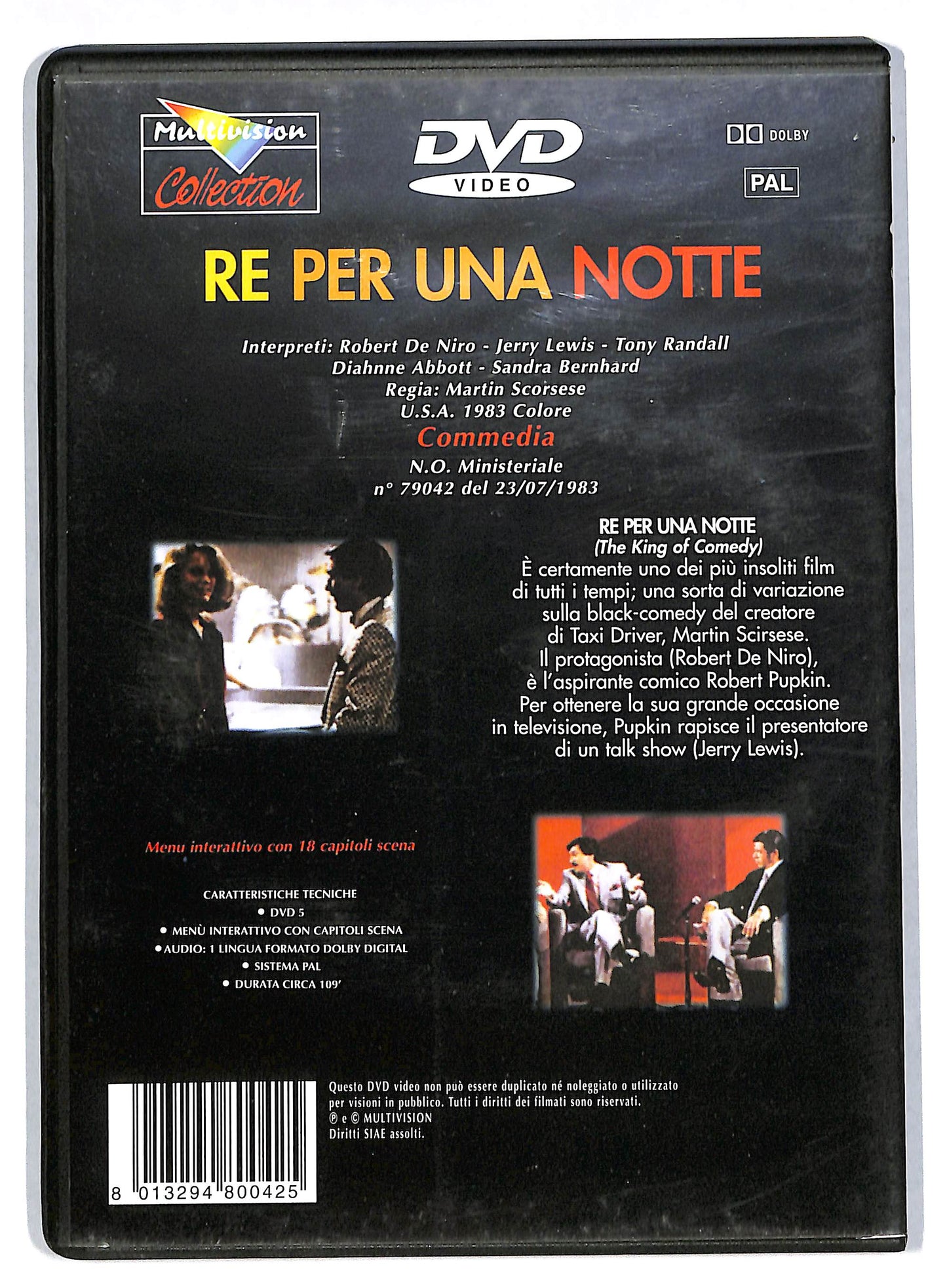 EBOND Re per una notte DVD D814238