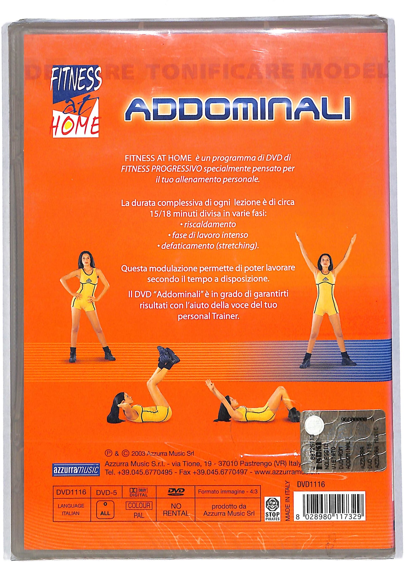 EBOND Addominali - dvd 1 DVD D814263