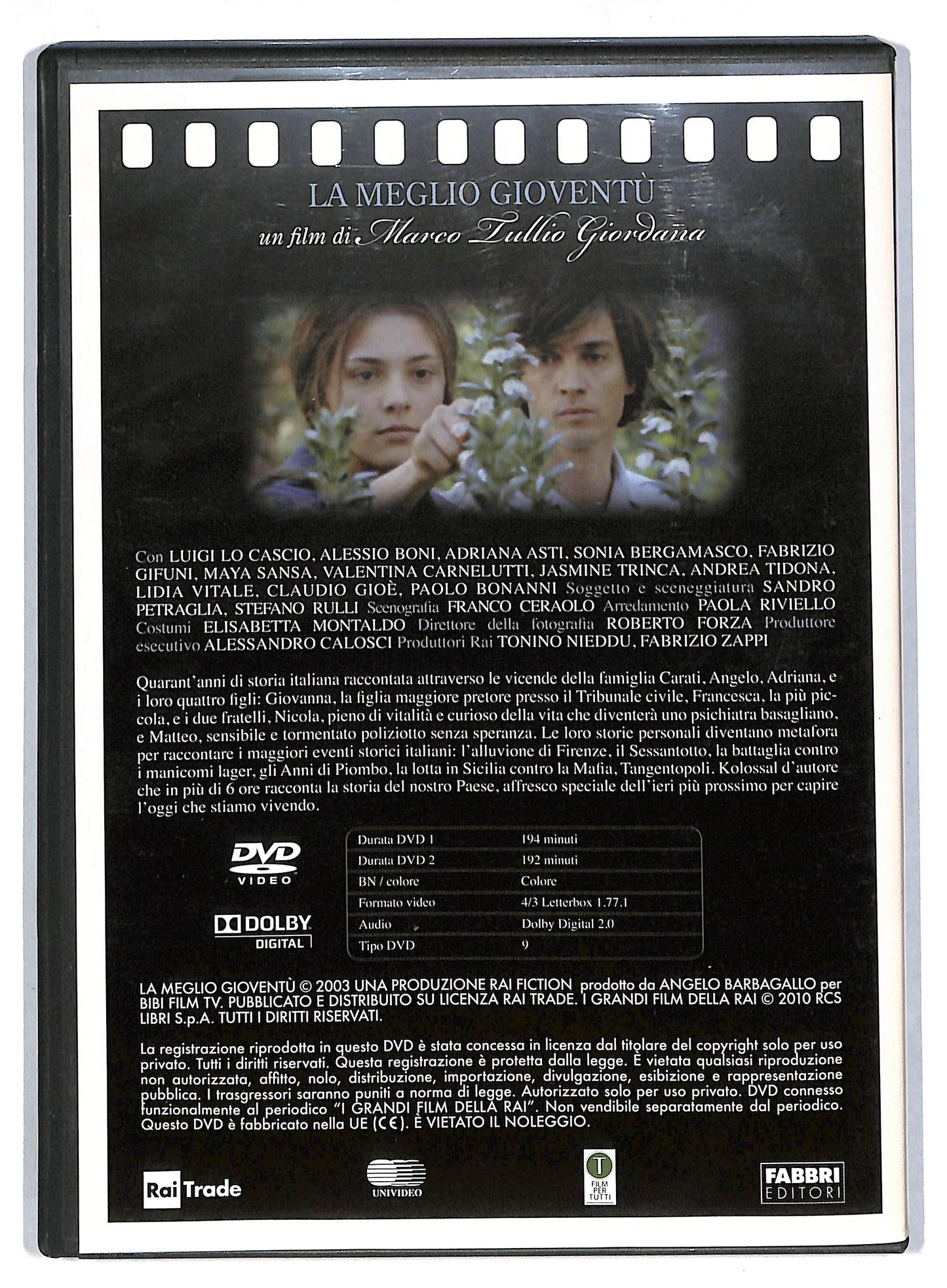 EBOND La meglio gioventu marco tullio giordana DVD D814353