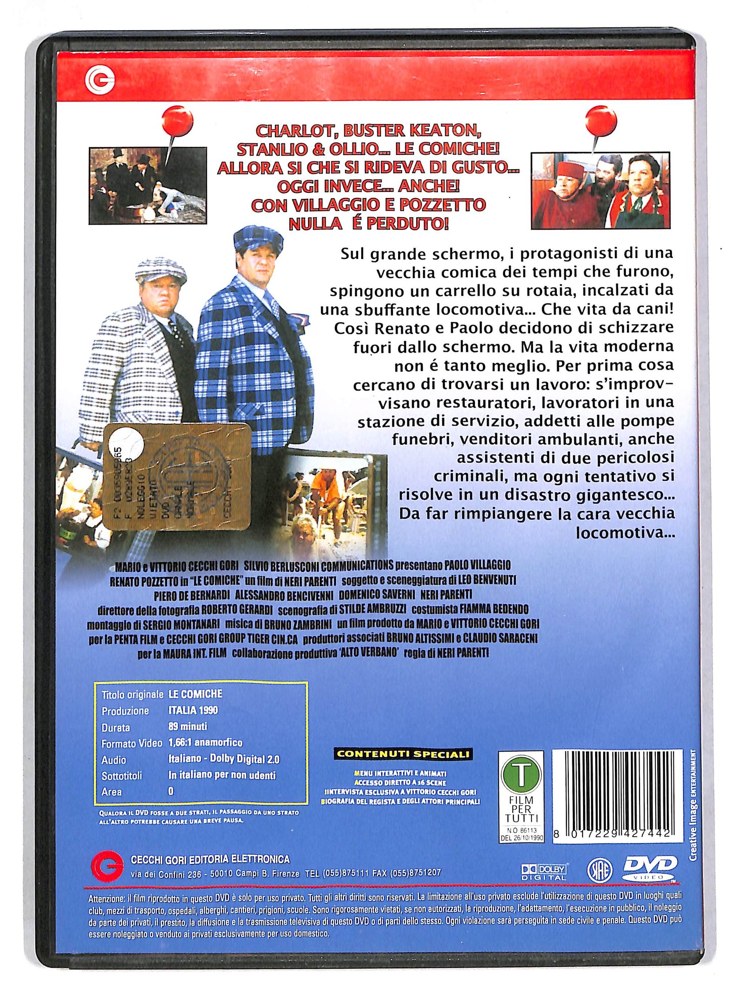EBOND Le Comiche DVD D814504