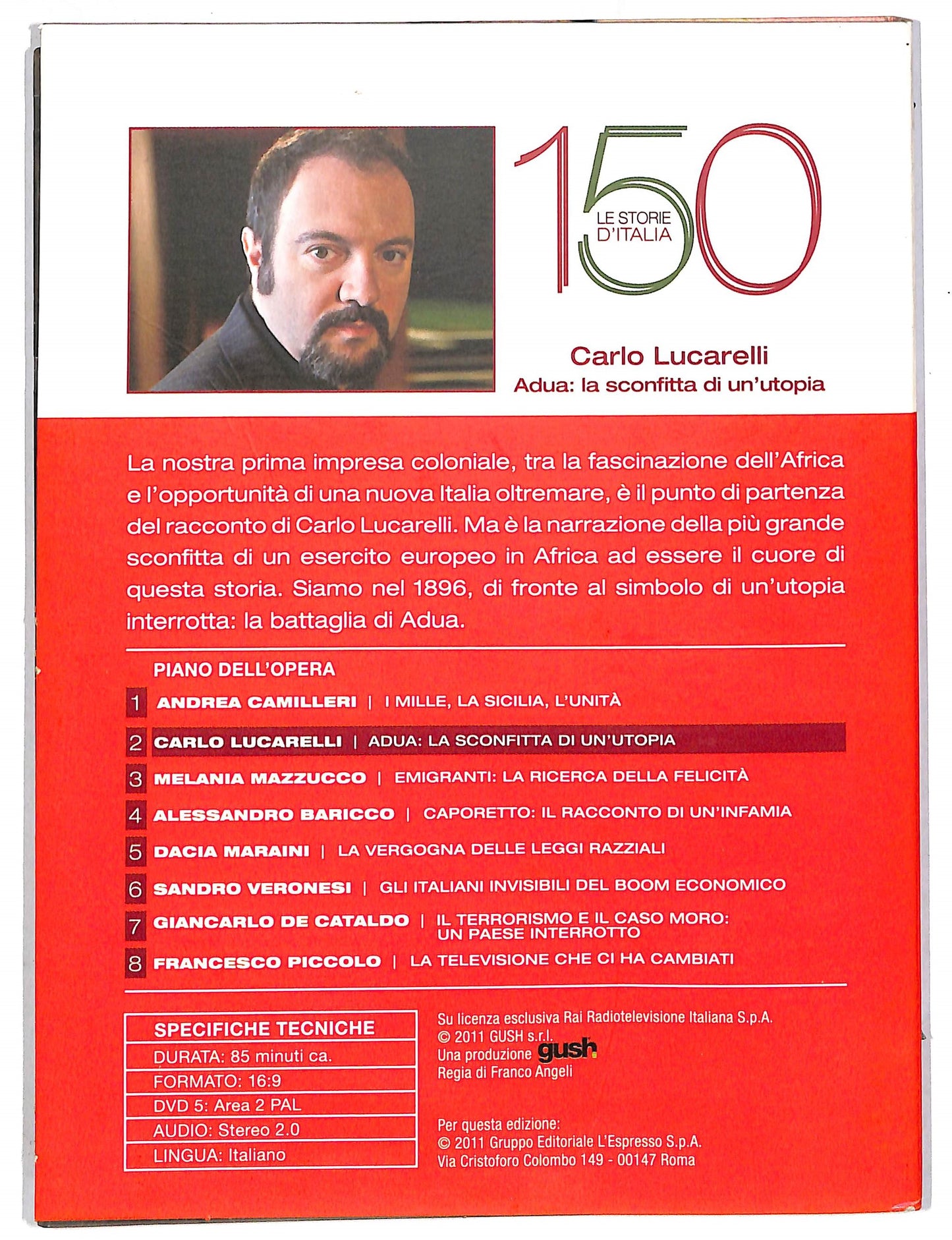 EBOND Adua: la sconfitta di un utopia DVD D814525