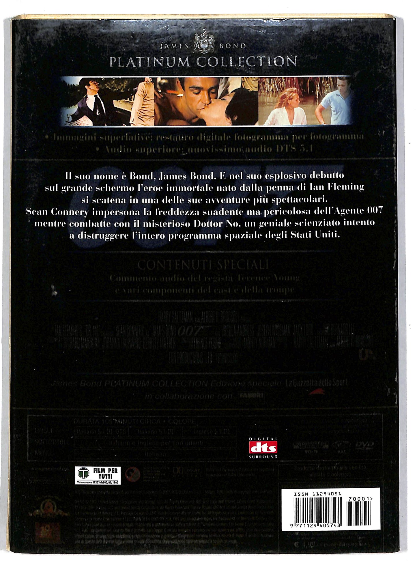 EBOND Agente 007 - Licenza di uccidere DVD D814565