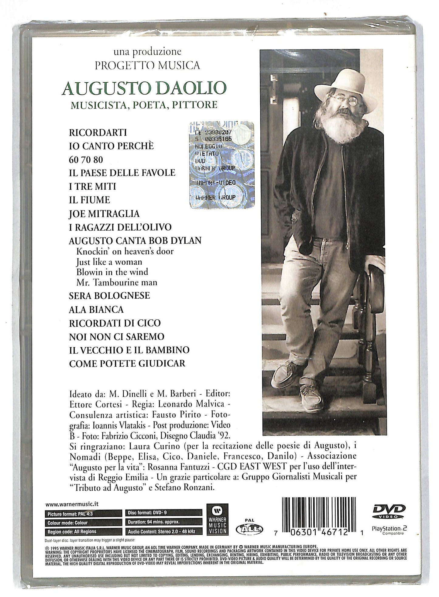 EBOND Daolio Augusto - Musicista, Poeta, Pittore DVD D814717