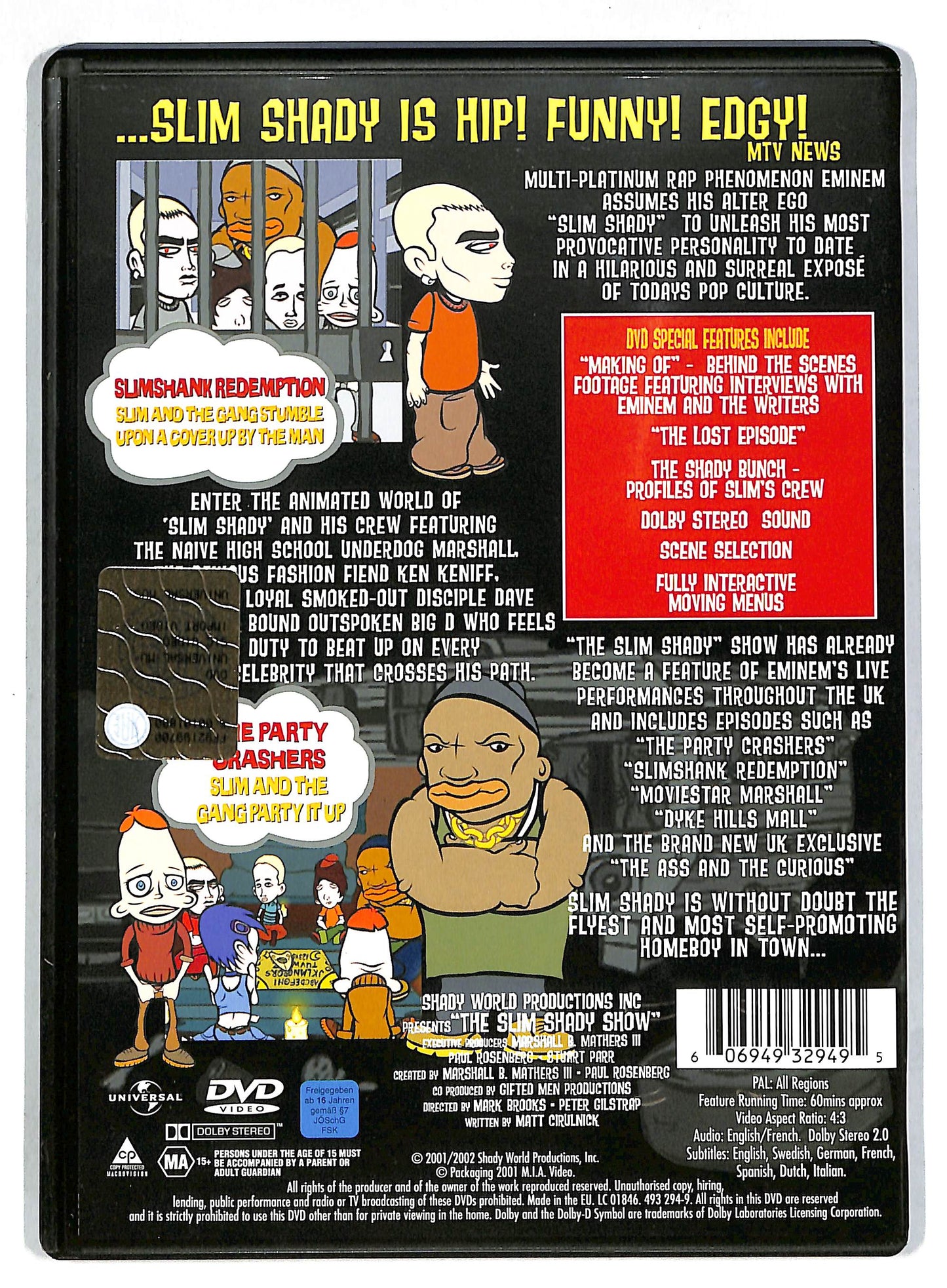 EBOND Eminem - Slim Shady Show DVD D814744