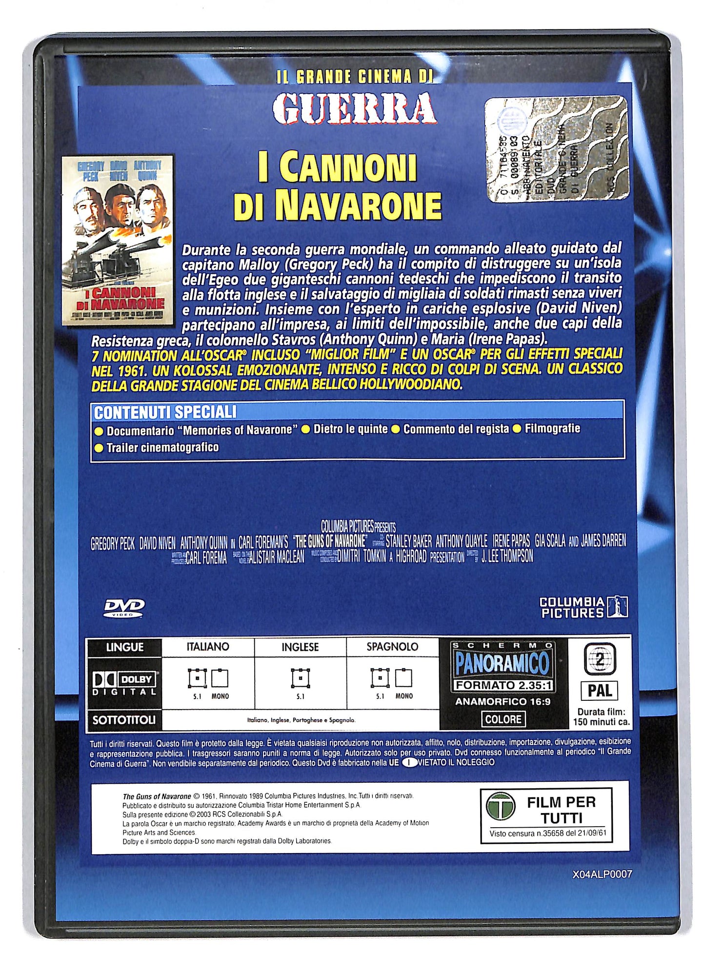 EBOND I cannoni di Navarone DVD D814865