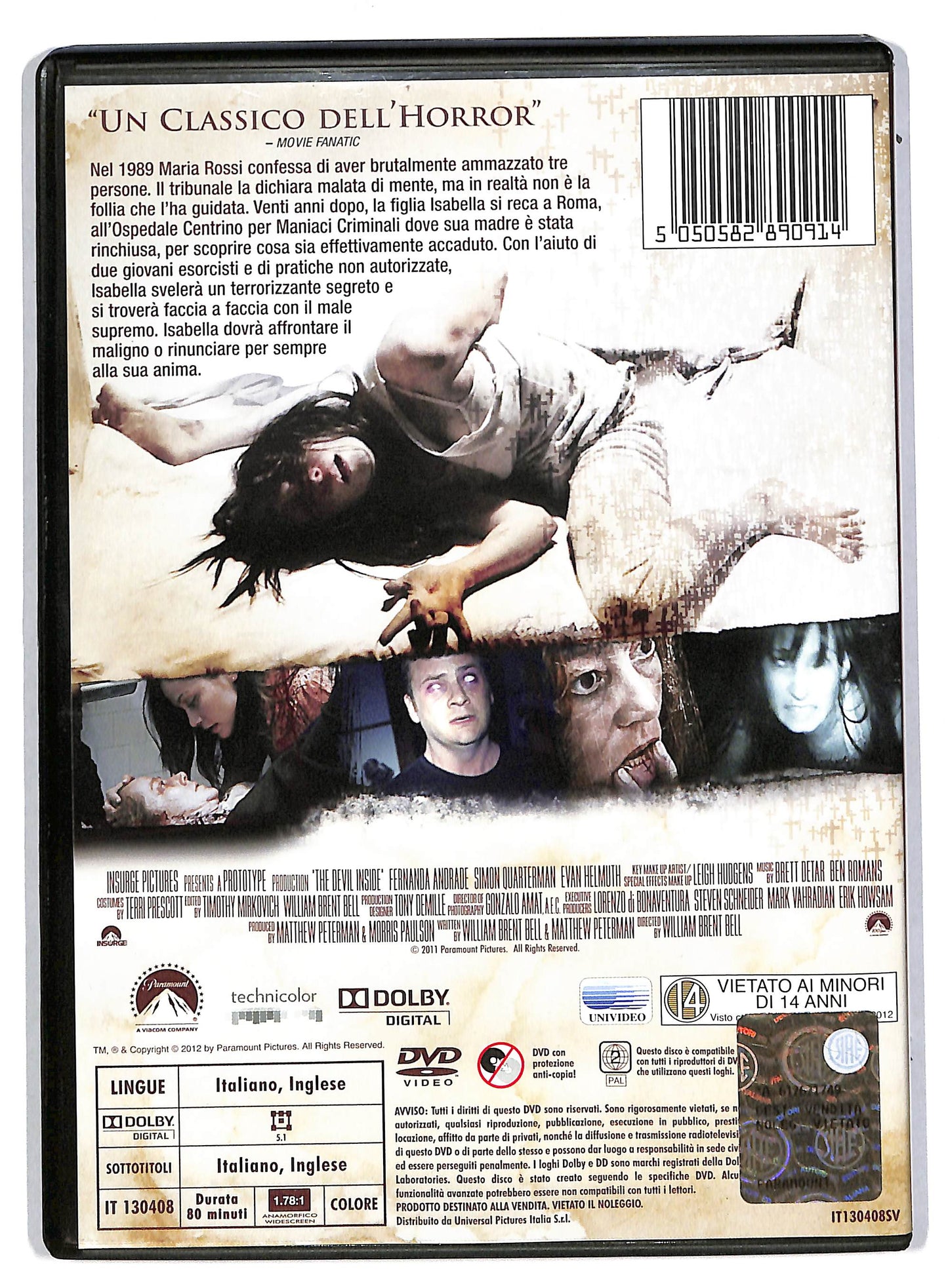 EBOND L'altra faccia del diavolo DVD D814940