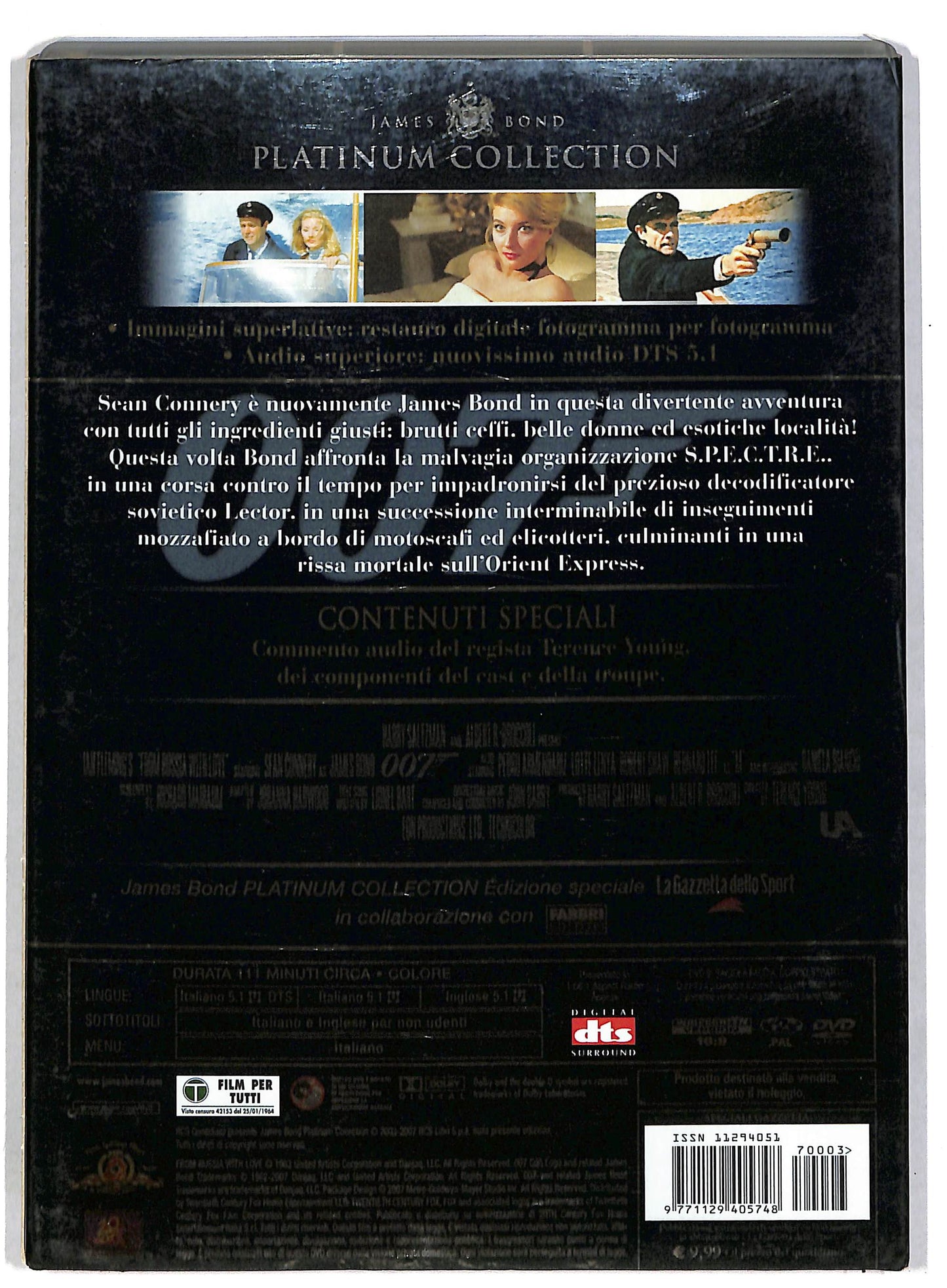 EBOND A 007, dalla Russia con amore DVD D815001