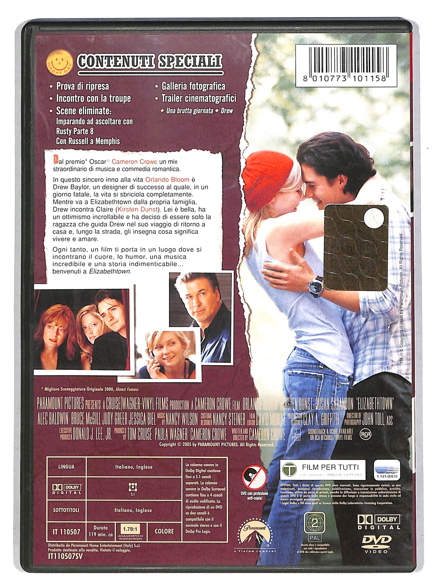 EBOND Elizabethtown DVD D815035