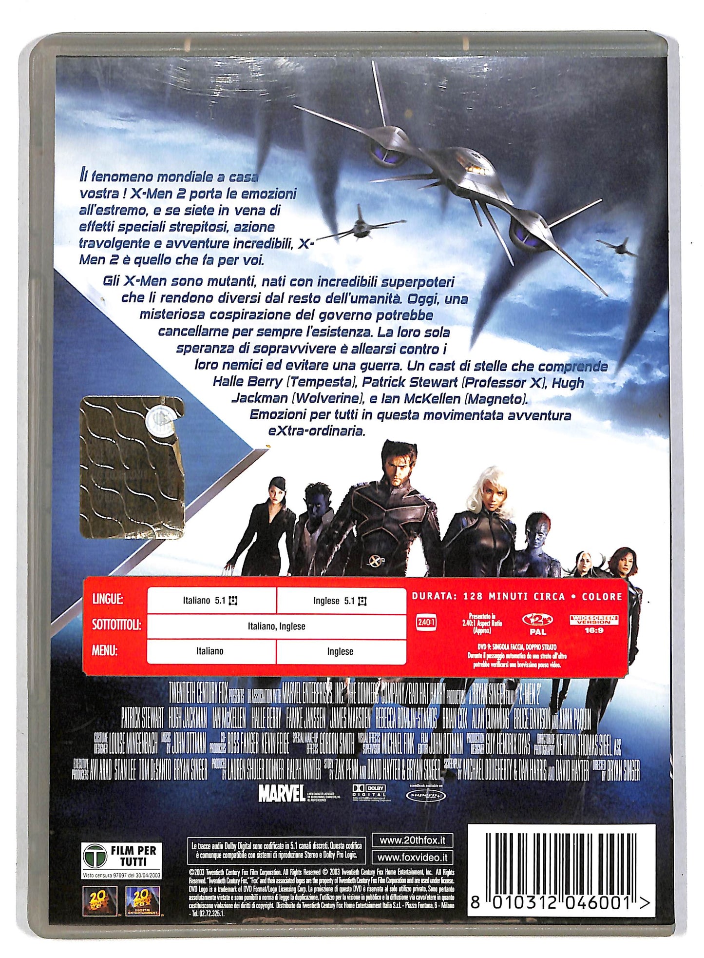 EBOND X-Men 2 DVD D815060
